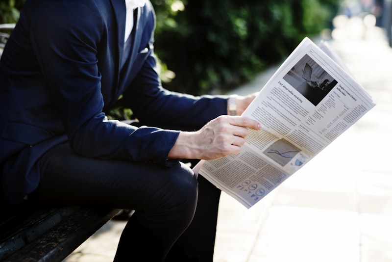 Leitura de notícias em dispositivo digital