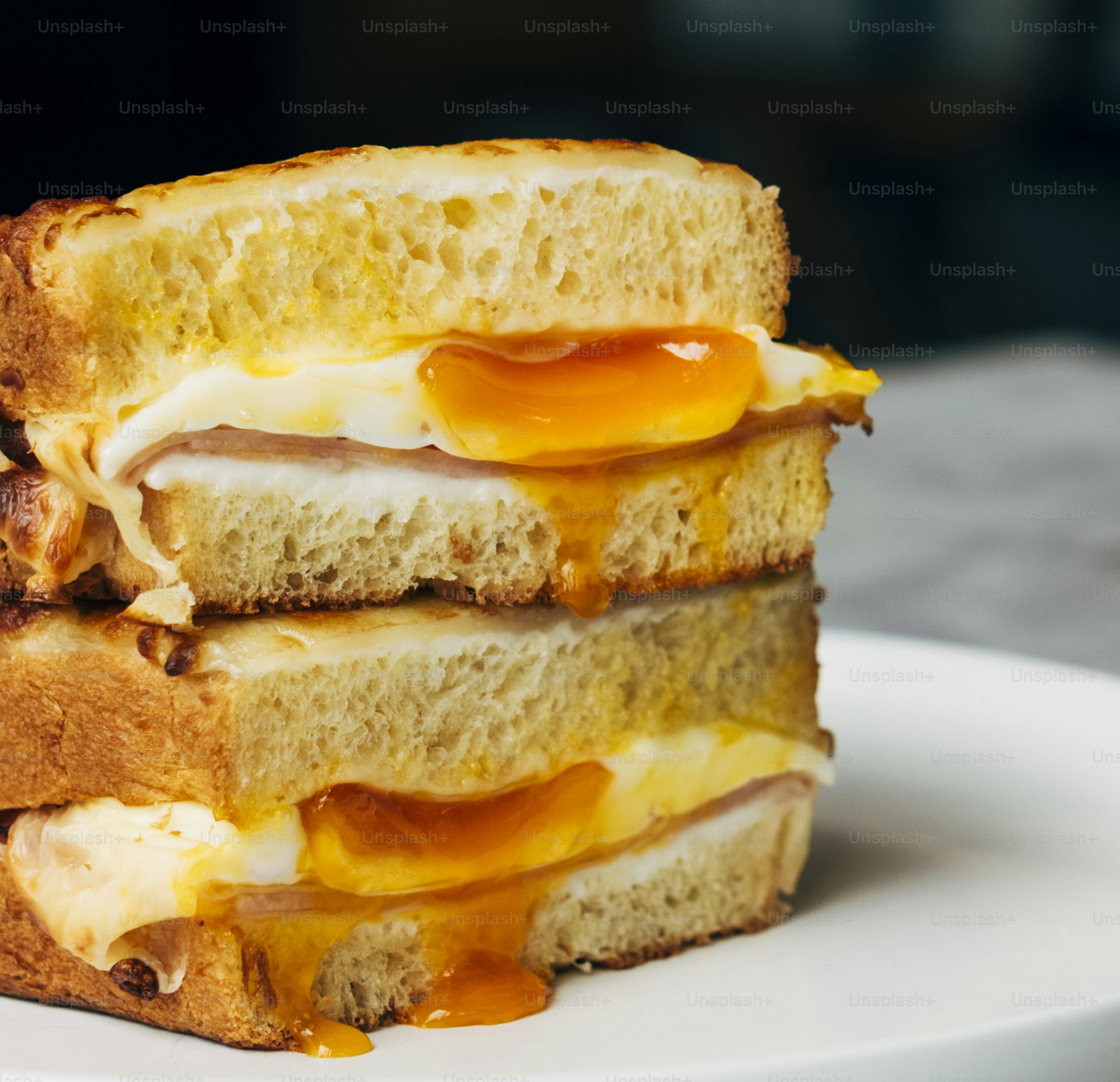 Close-up sandwich telur