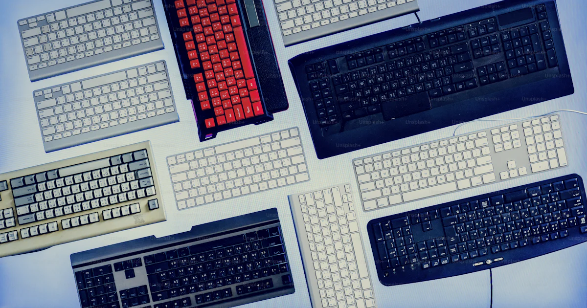 Keyboard Key Object Show Keyboard object technology type device button photo – Computer Image on ...