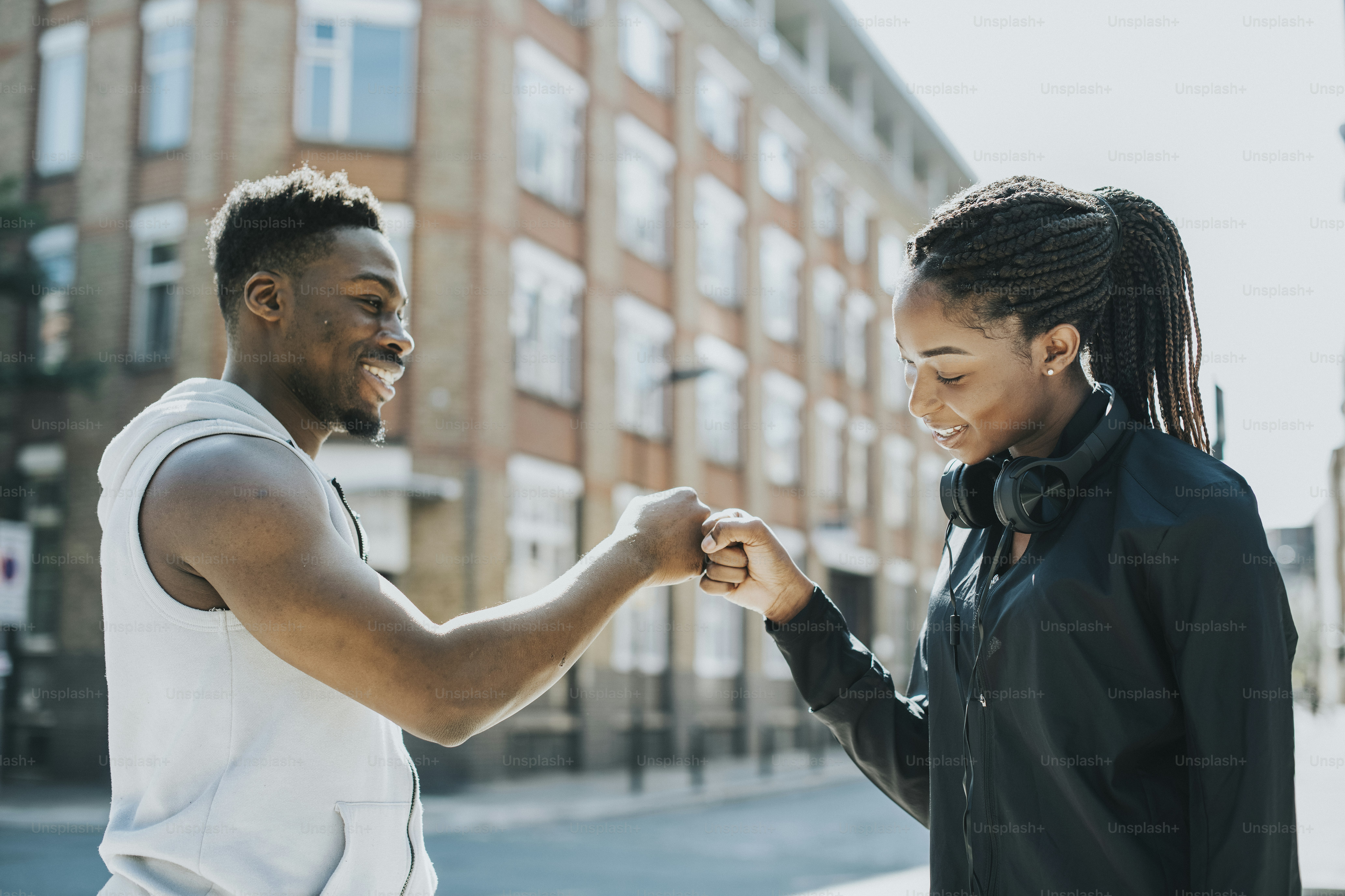 Friends greeting with a signature handshake photo – Inspiration Image ...