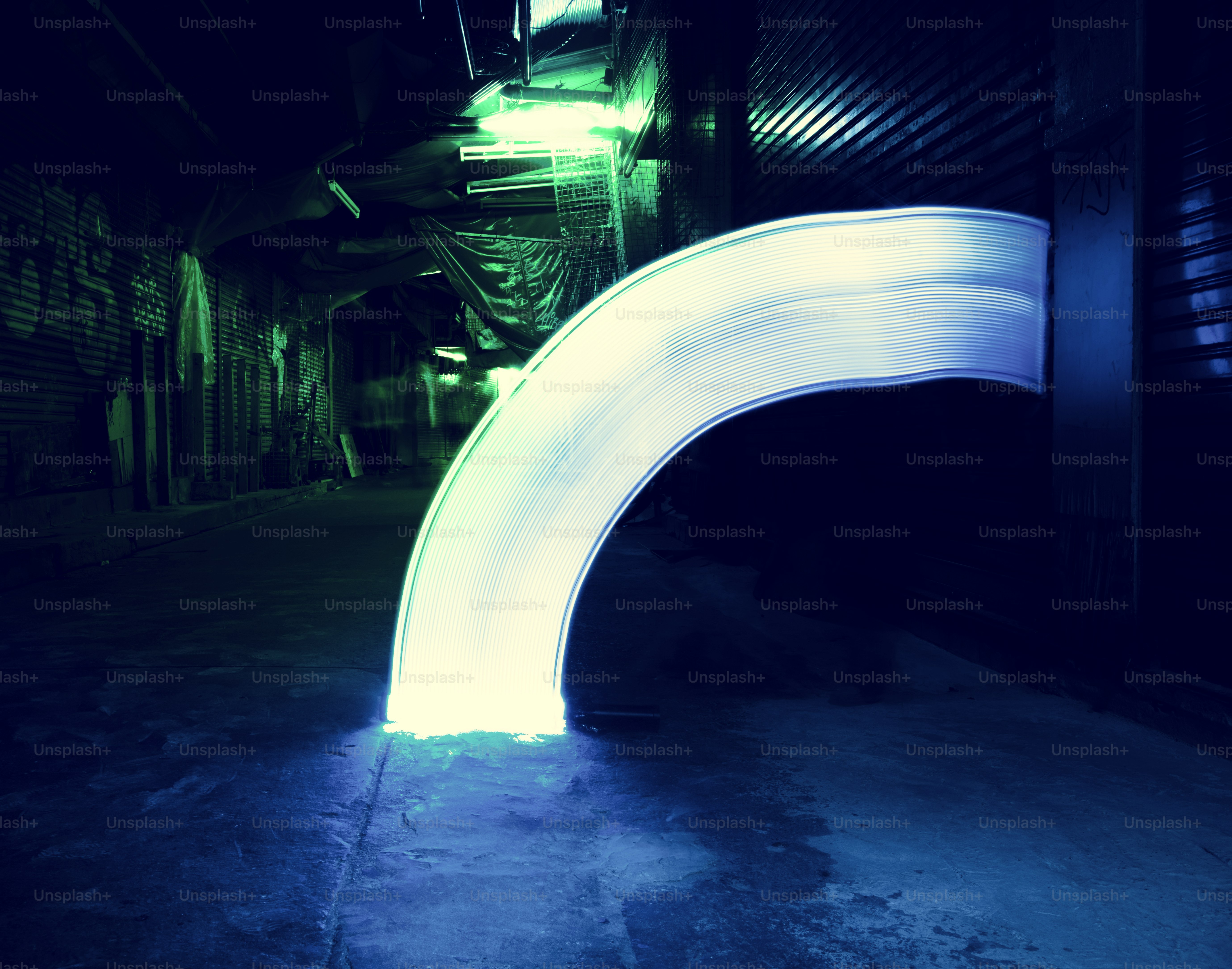 ブルーライト長時間露光技術