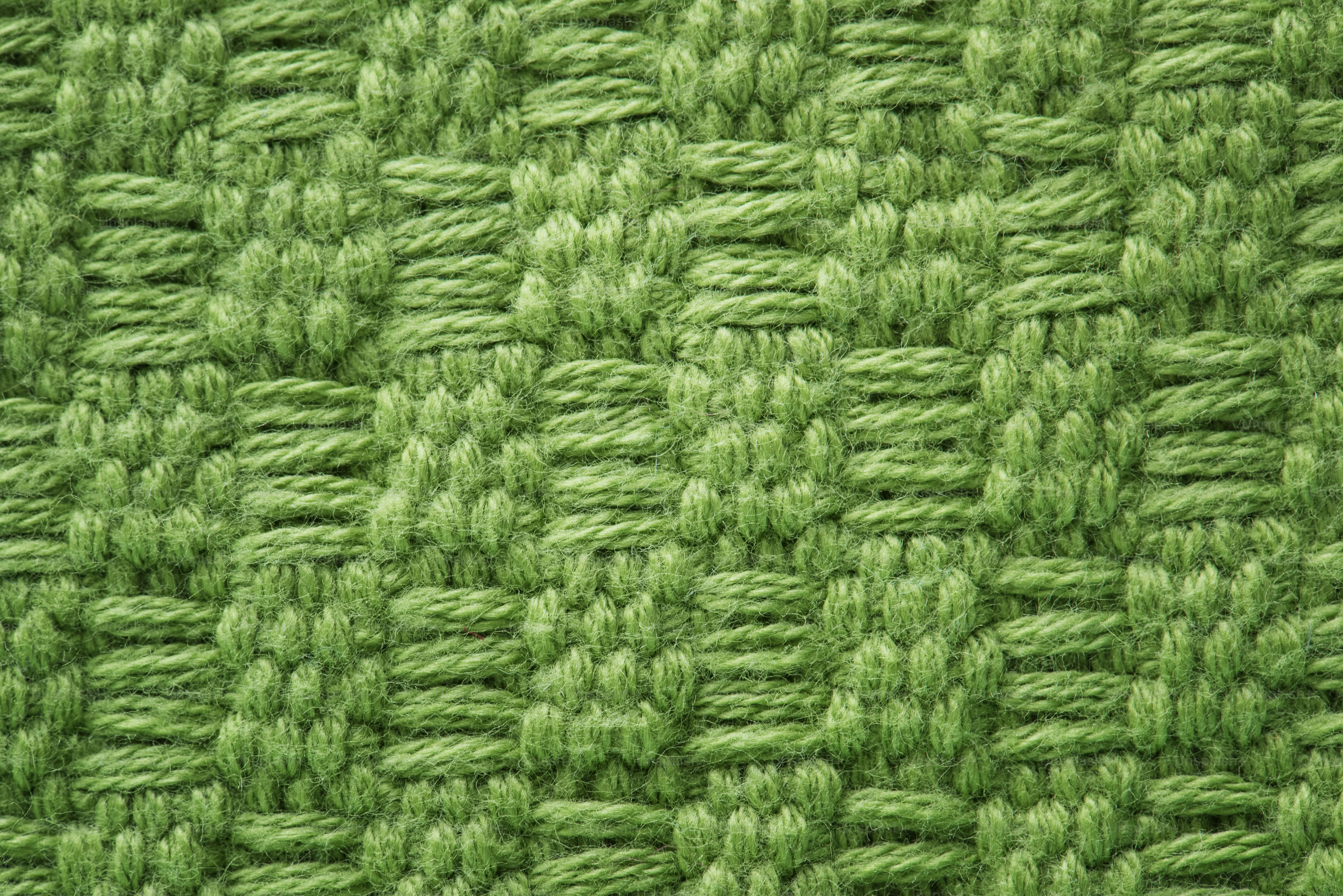 Green fabric closeup
