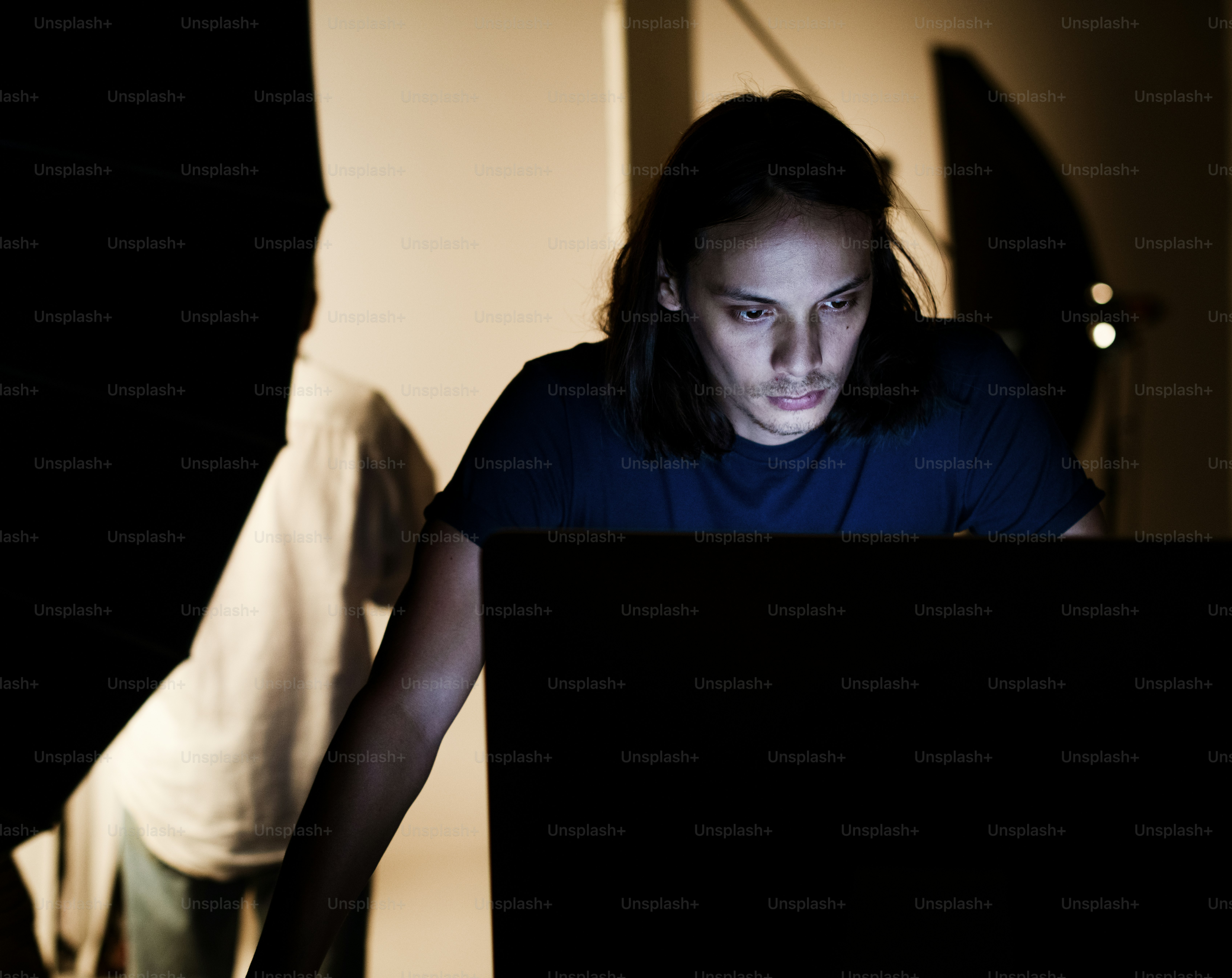 Art director checking photos on a monitor