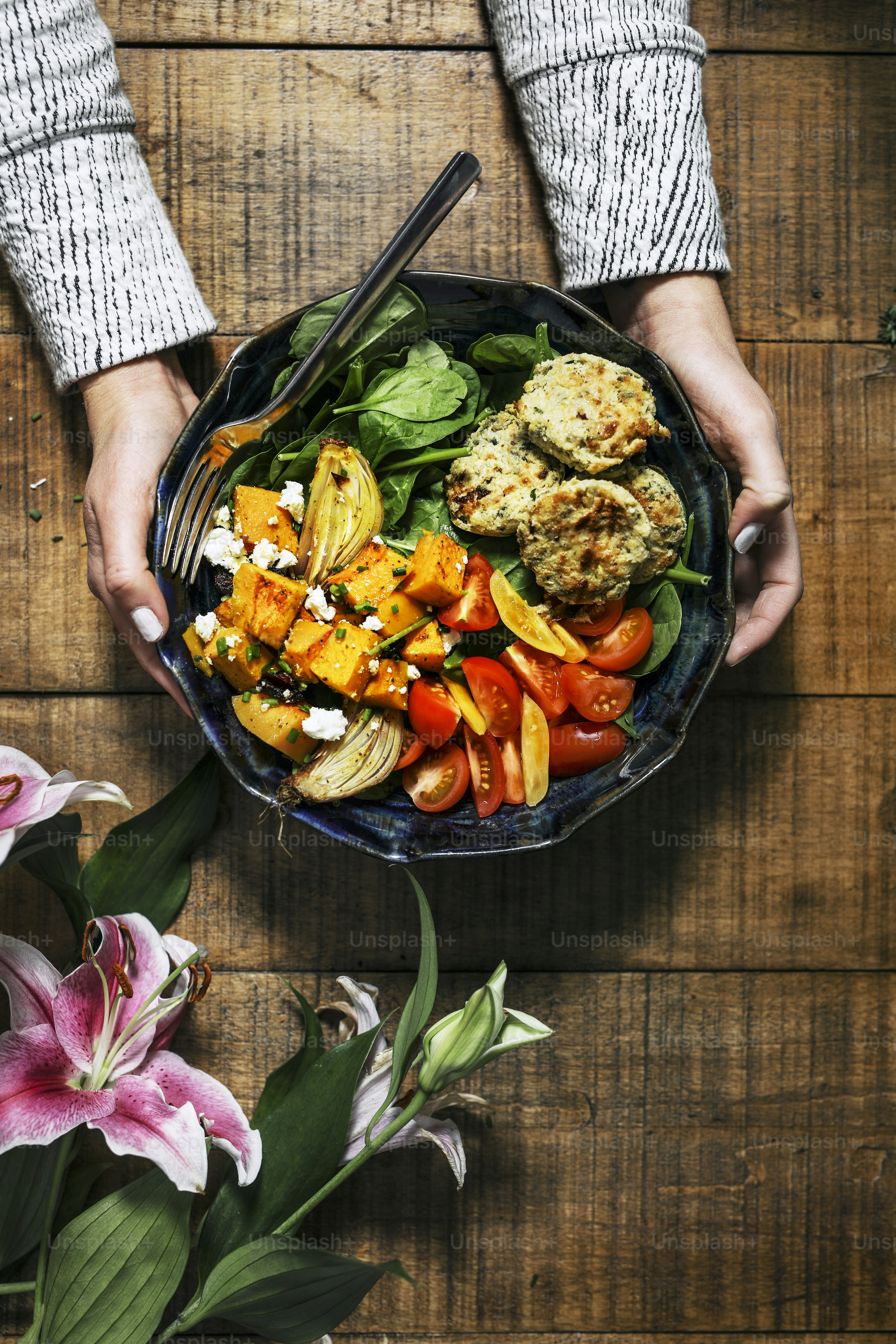 Veganes Rezept für gebackenen Butternusskürbis an Thanksgiving