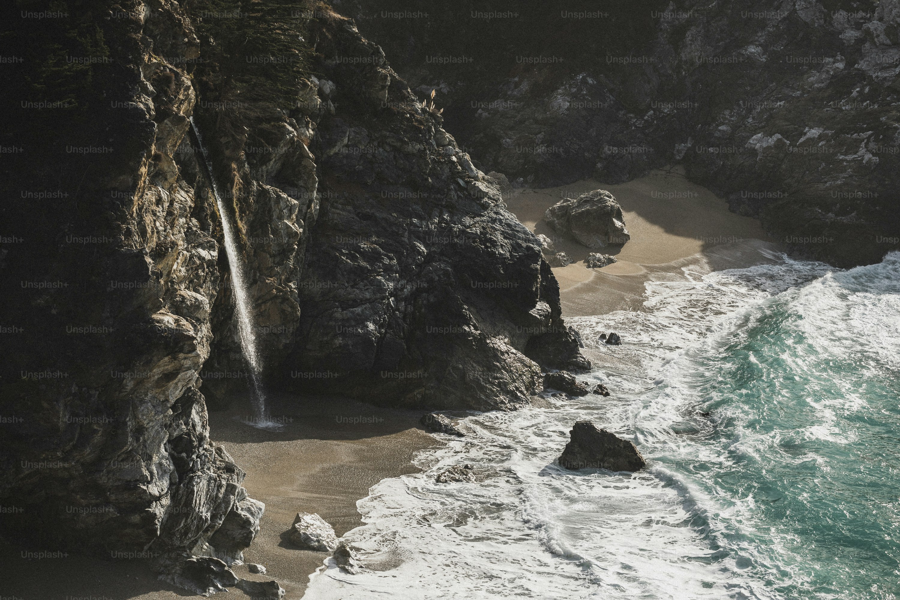 View of  Big Sur coast in California, USA