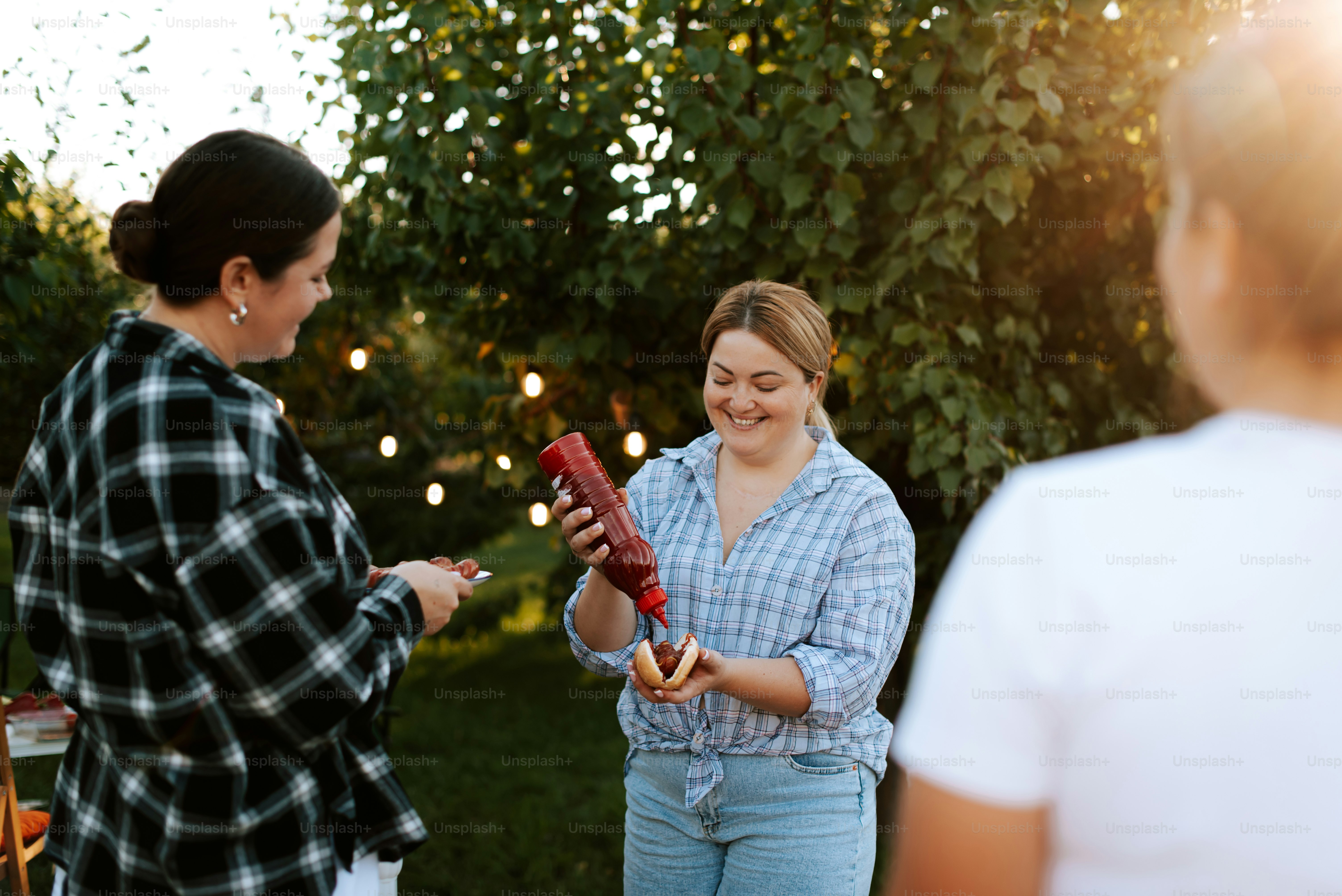 A group of women standing next to each other