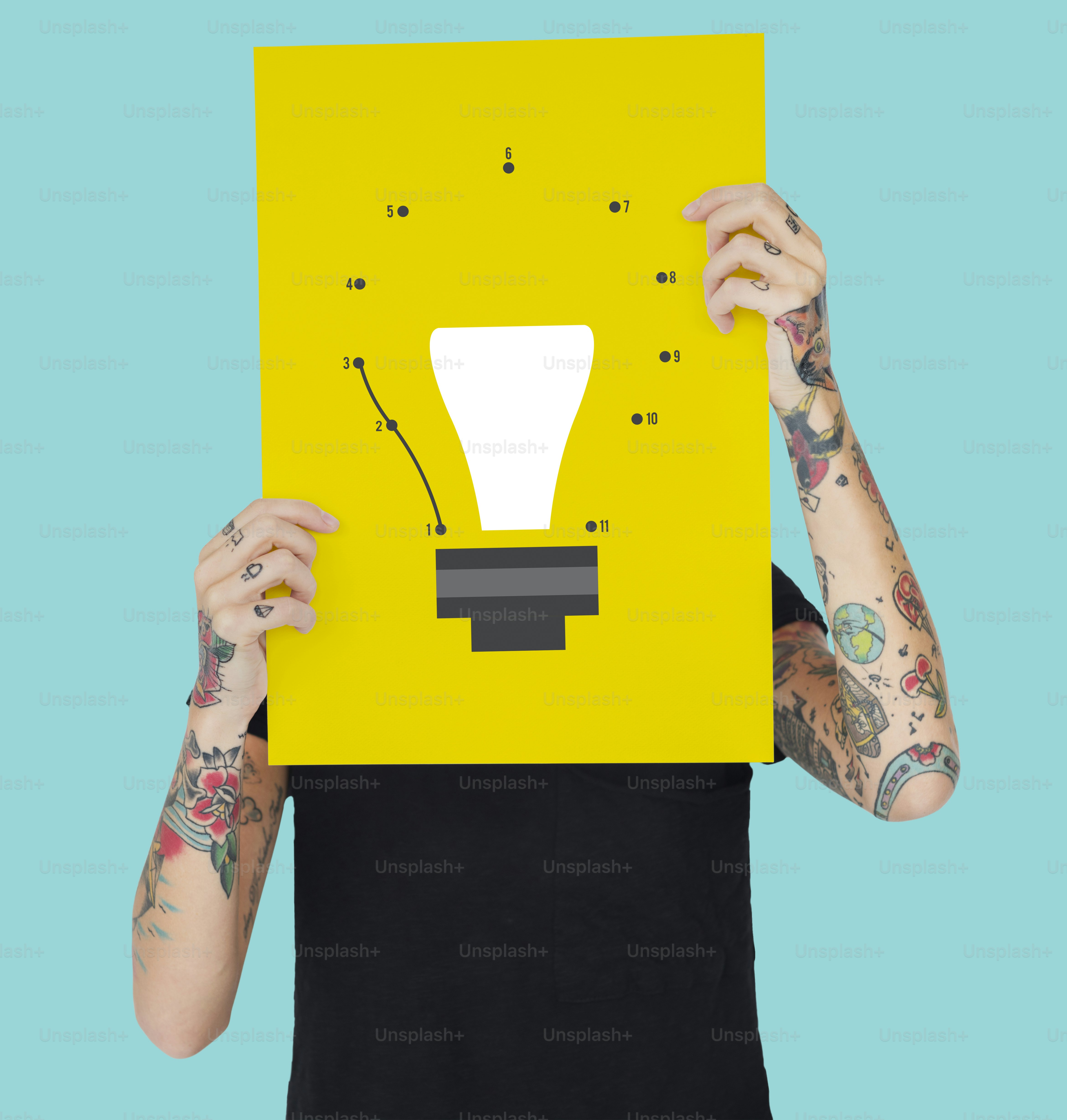 Idea Inspire Creativity Light Bulb Graphic Icon