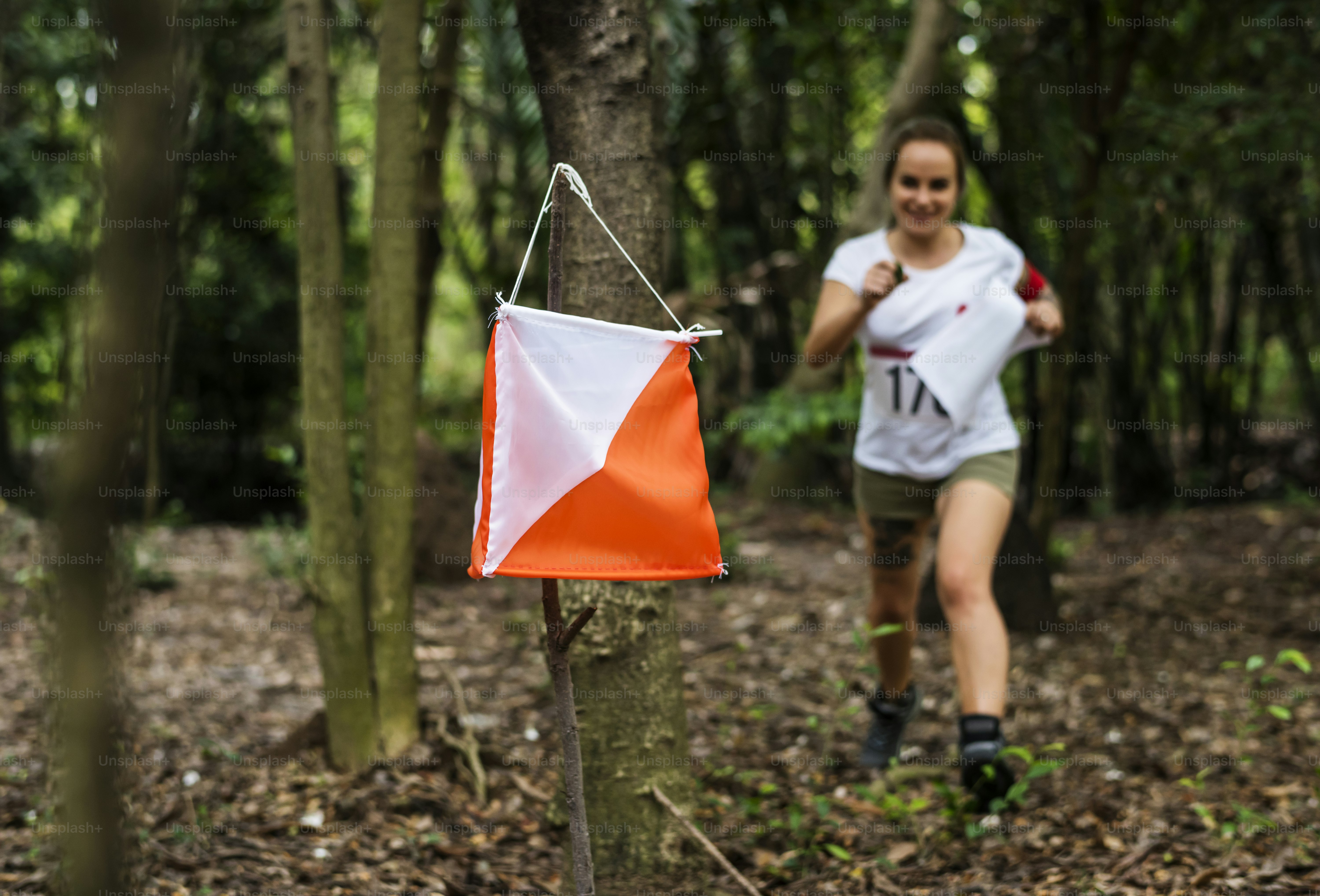 Outdoor orienteering check point activity photo – Orienteering Image on ...