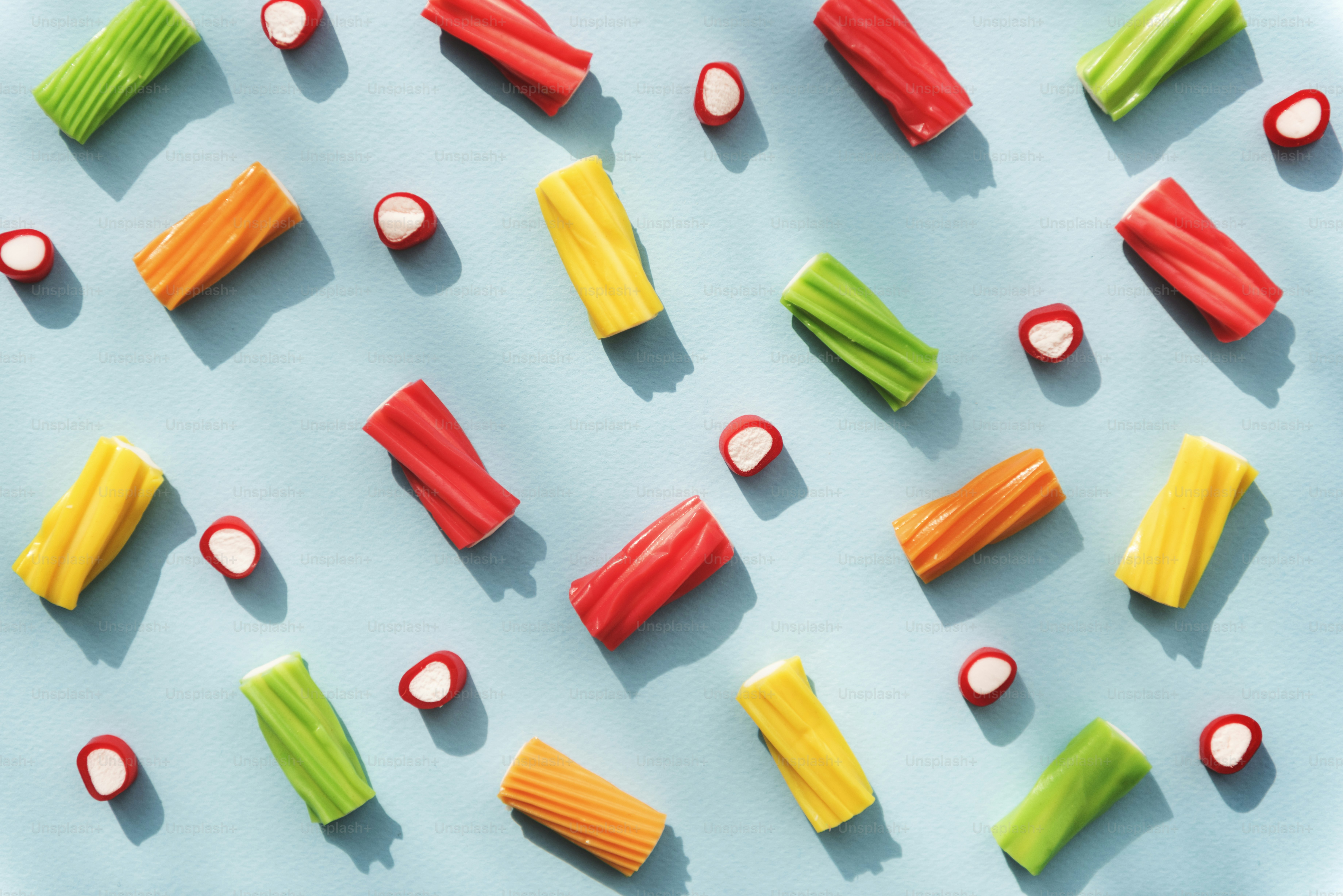 Bonbons Coloré Jello Junk Kid Party Concept