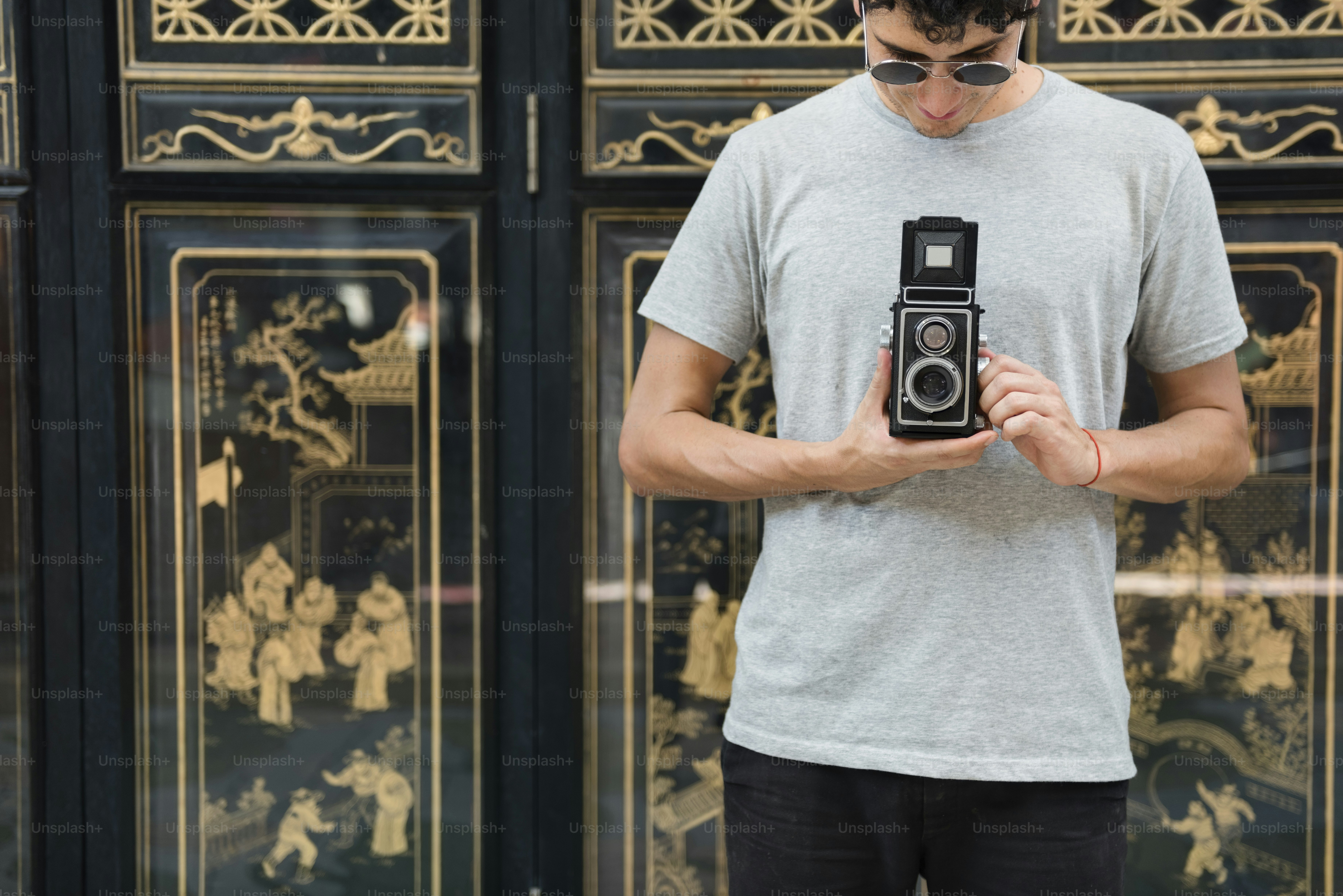 Trave Trip  Vacation Camera Photo Memory Couple Concept