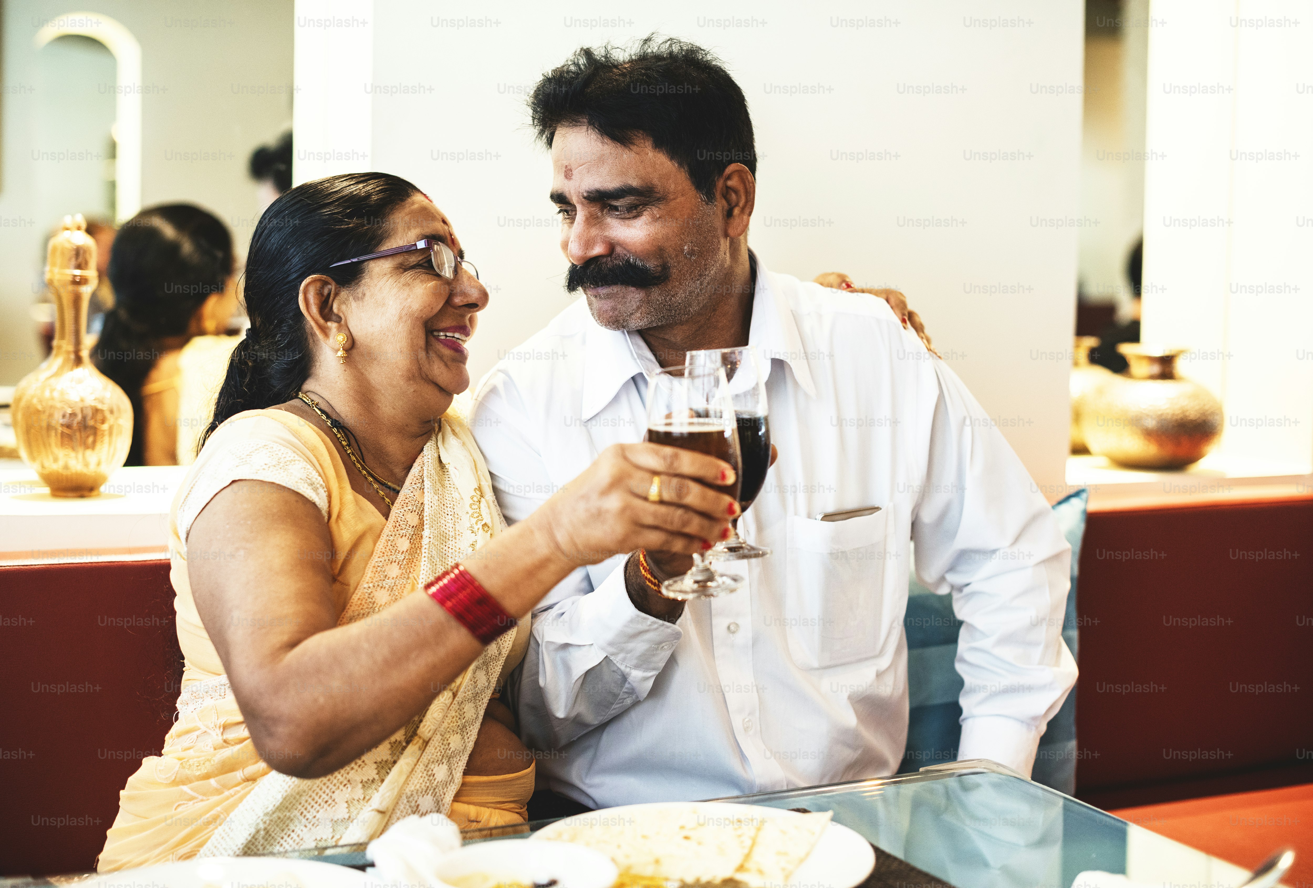 A happy Indian couple spending time together photo – Photography Image ...