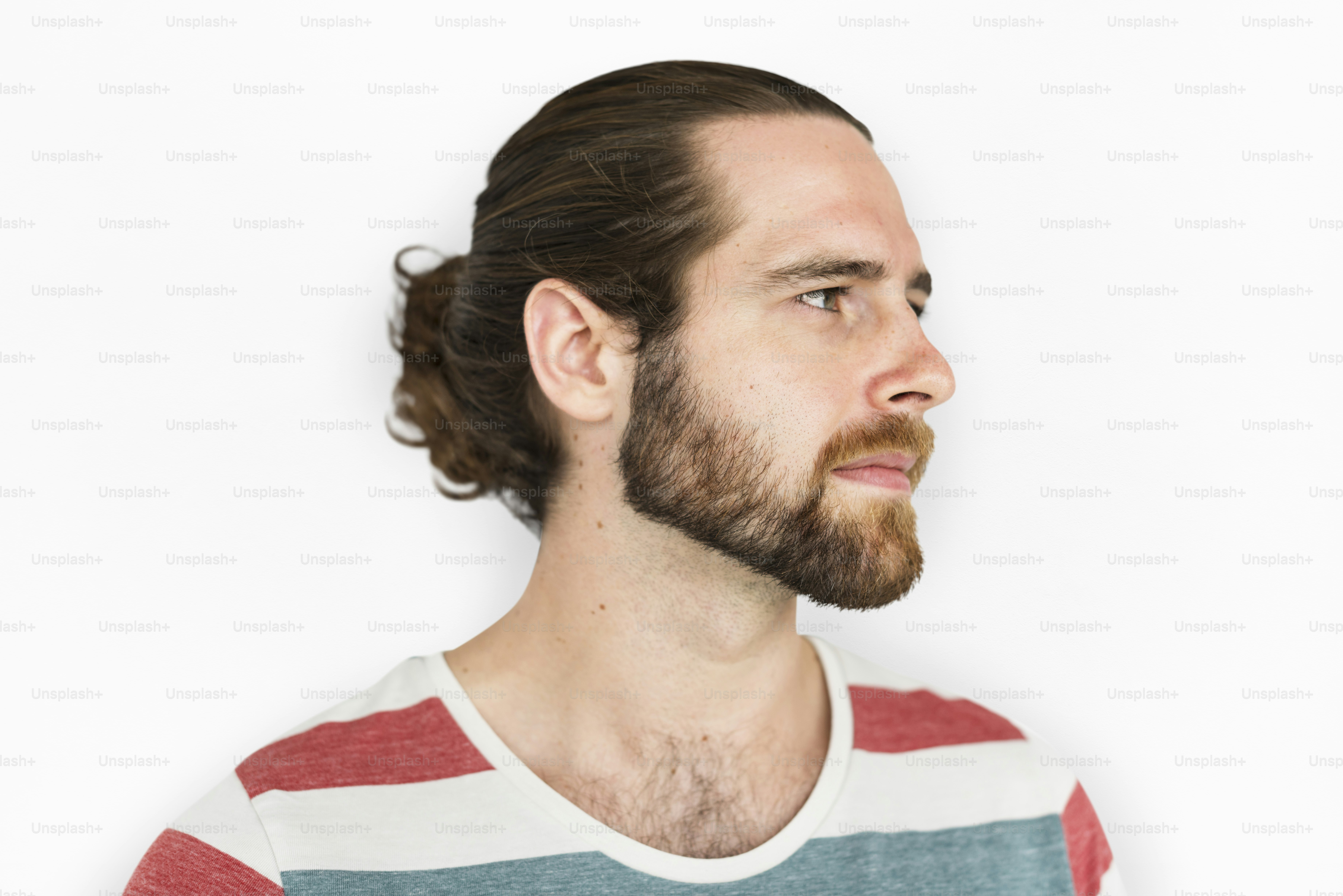 Handsome man with beard