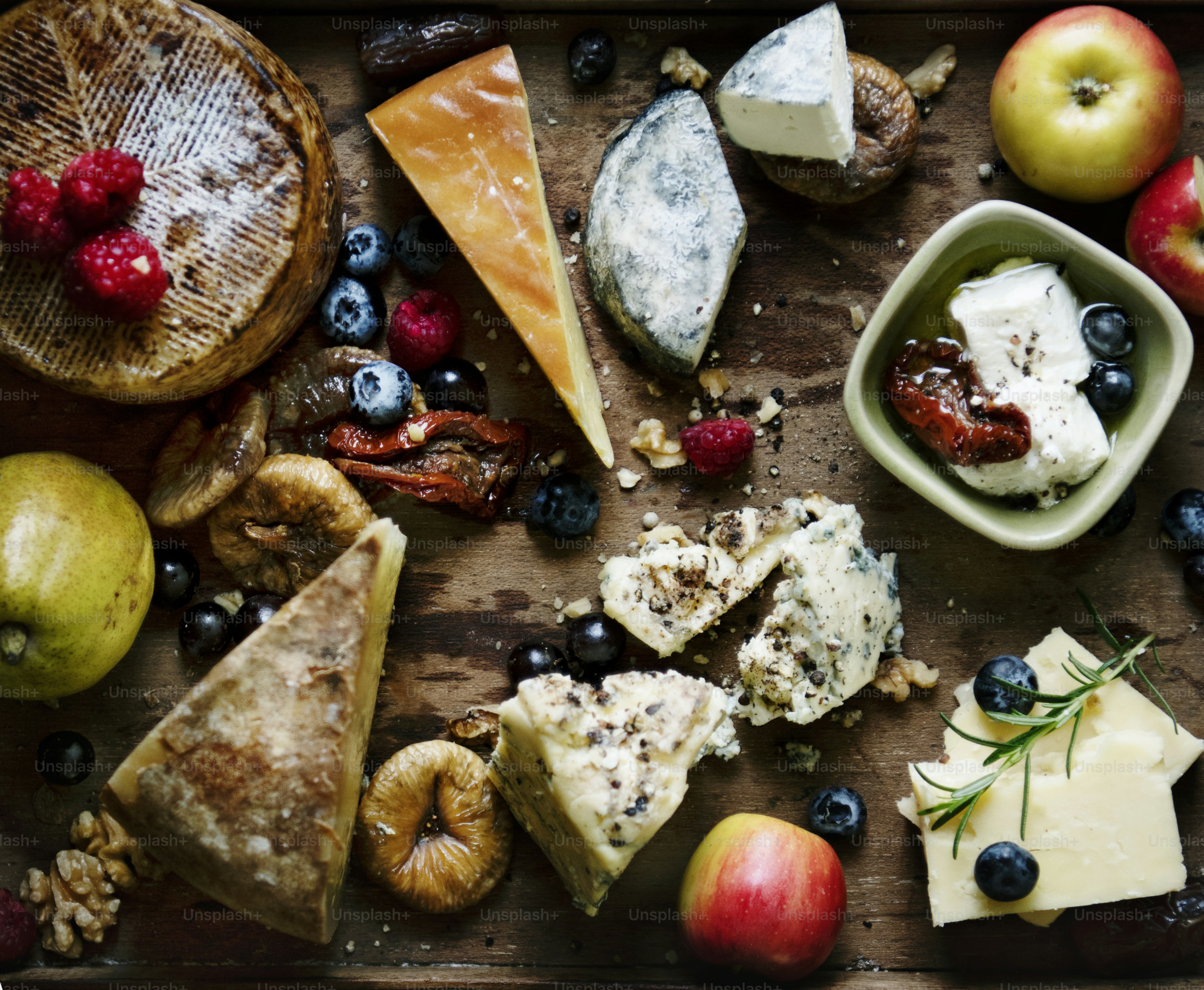 Cheese platter food photography recipe idea