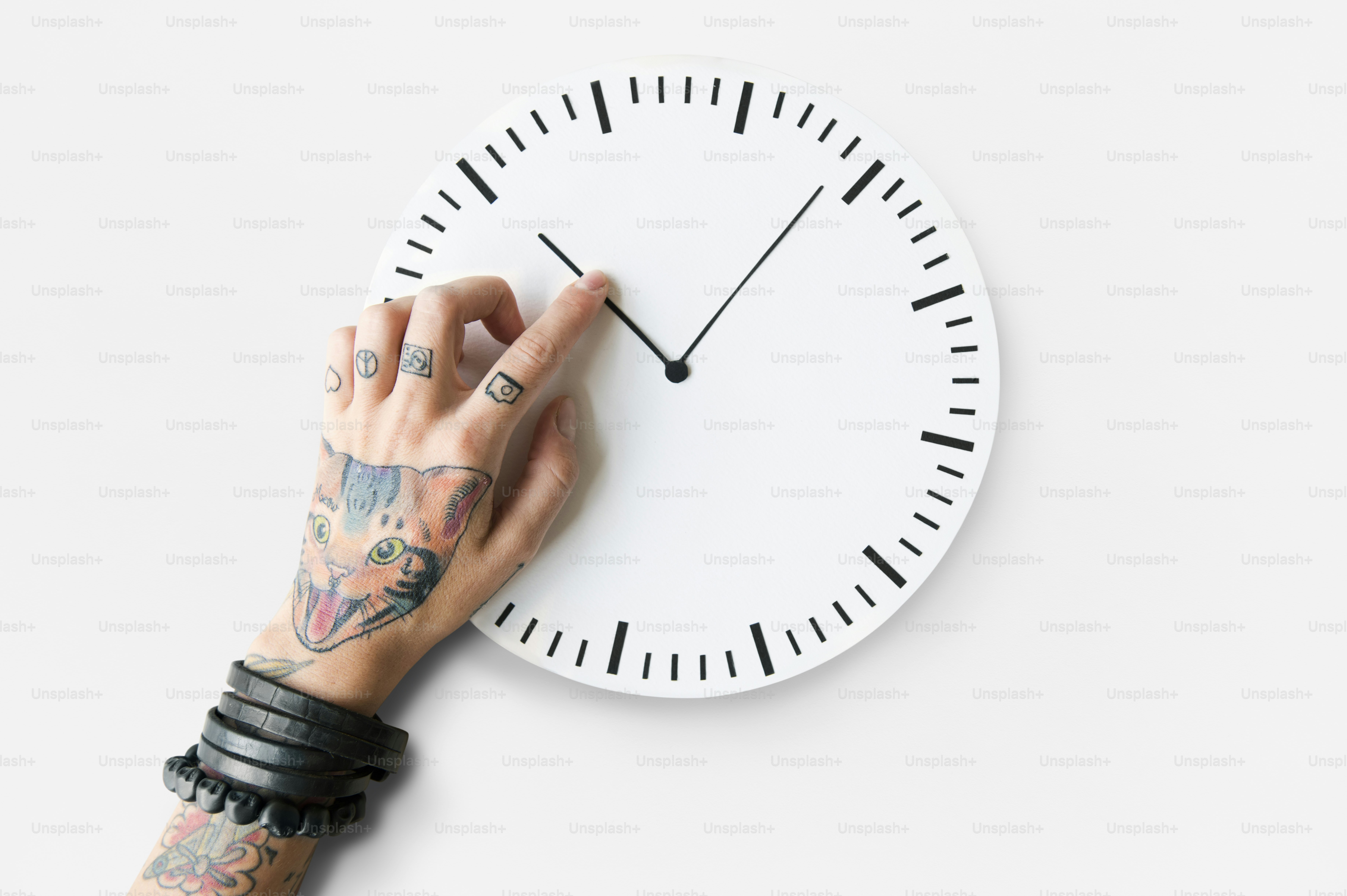 Tattoo Time Schedule Duration Punctual Second Concept