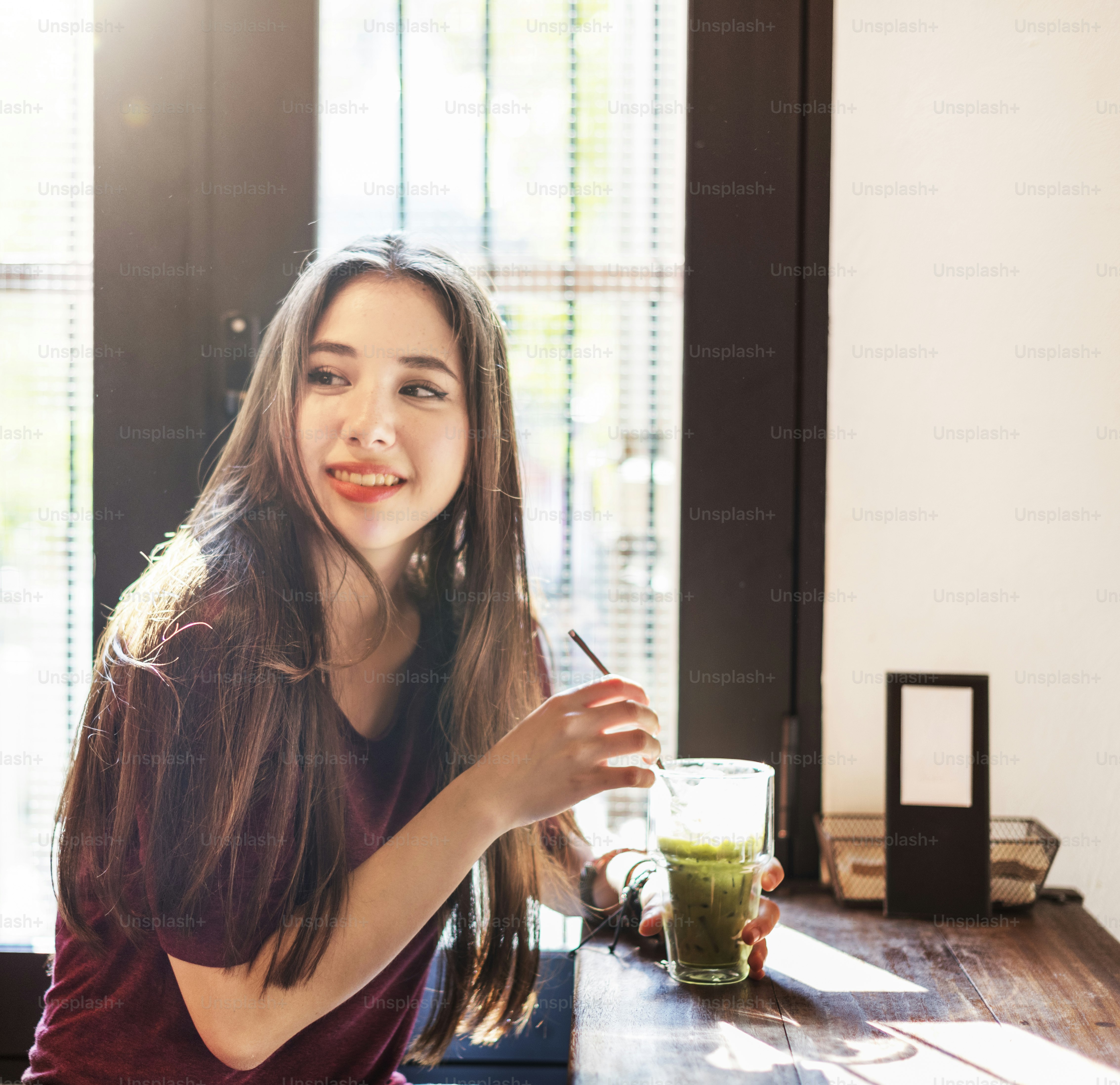 Green Tea Cafe Bar Lifestyle Relaxing Resting Concept