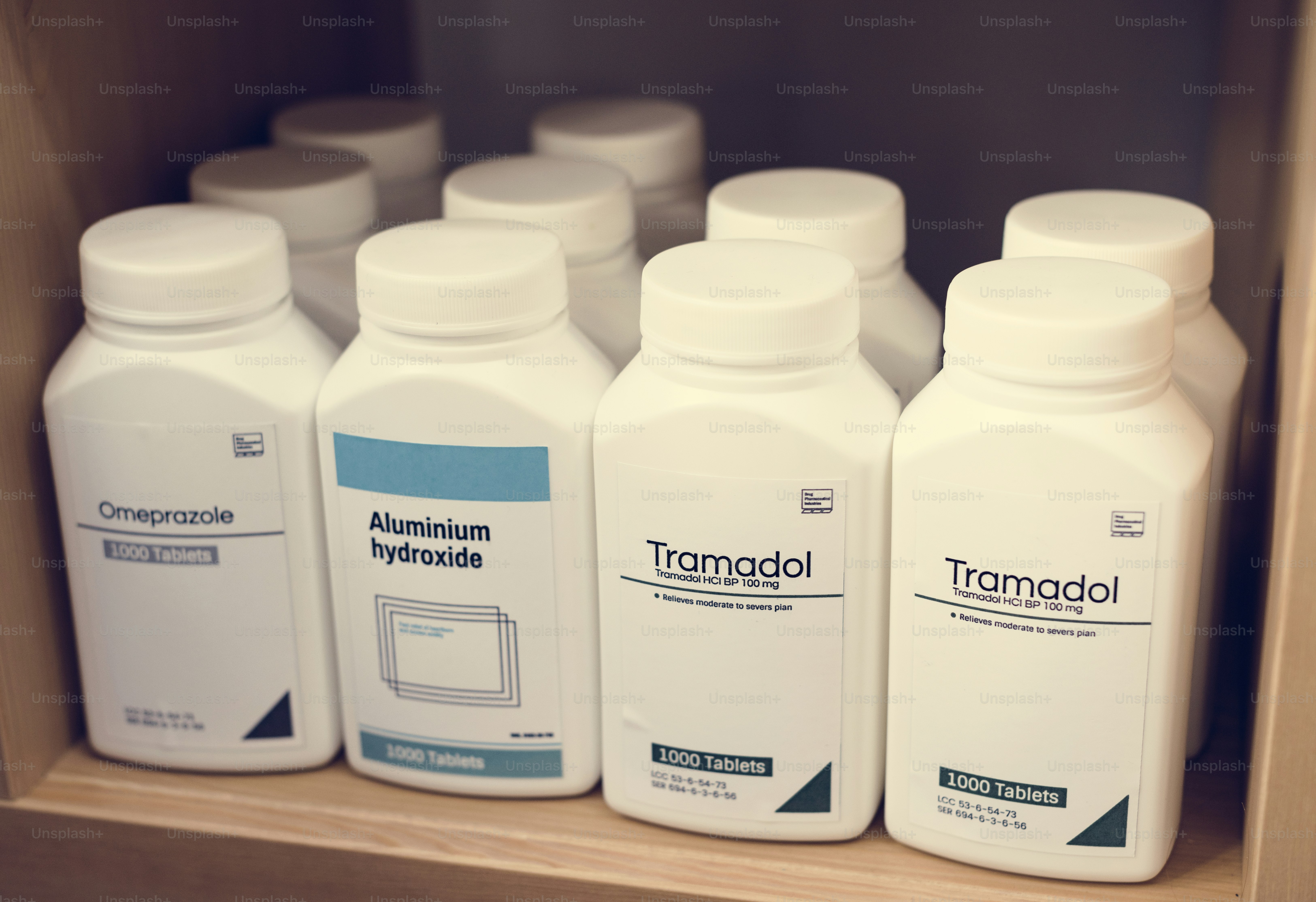 Group of medicine drugs stock<br />***These logos are derived from our own 3D generic designs. They do not infringe on any copyright design.