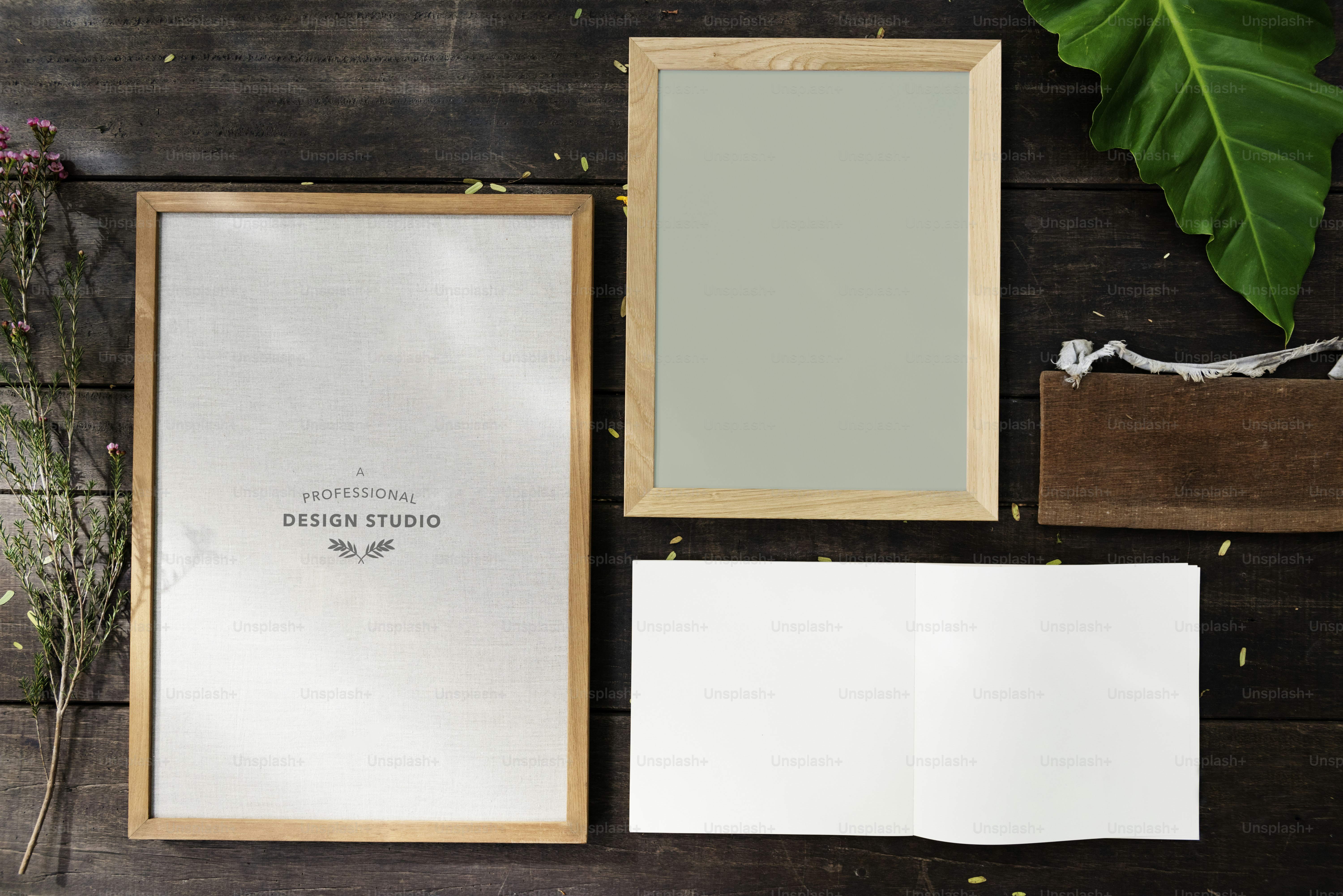 Foto dello spazio di design con cornice