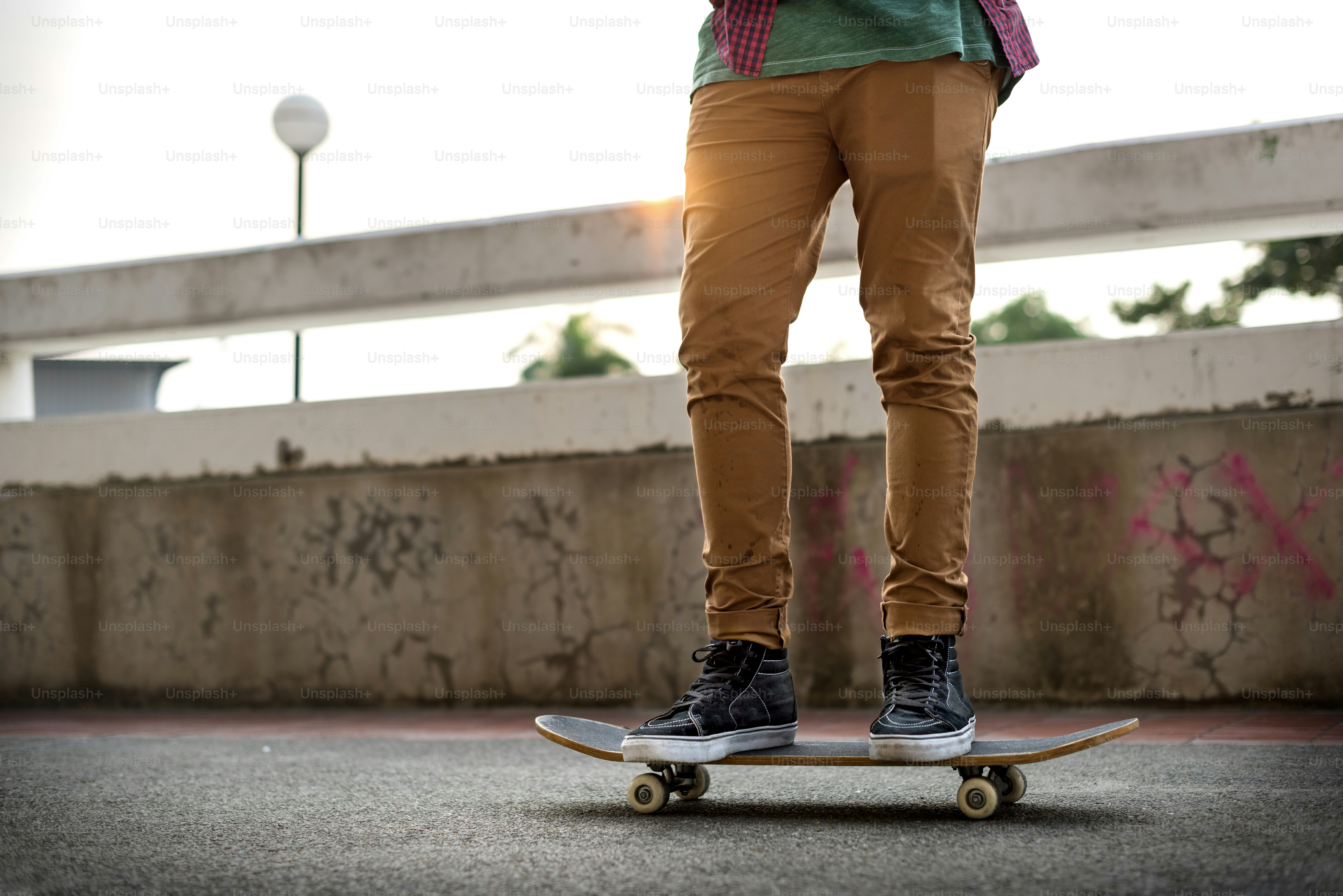 Skateboard Extreme Sport Skater Park Recreational Activity Concept