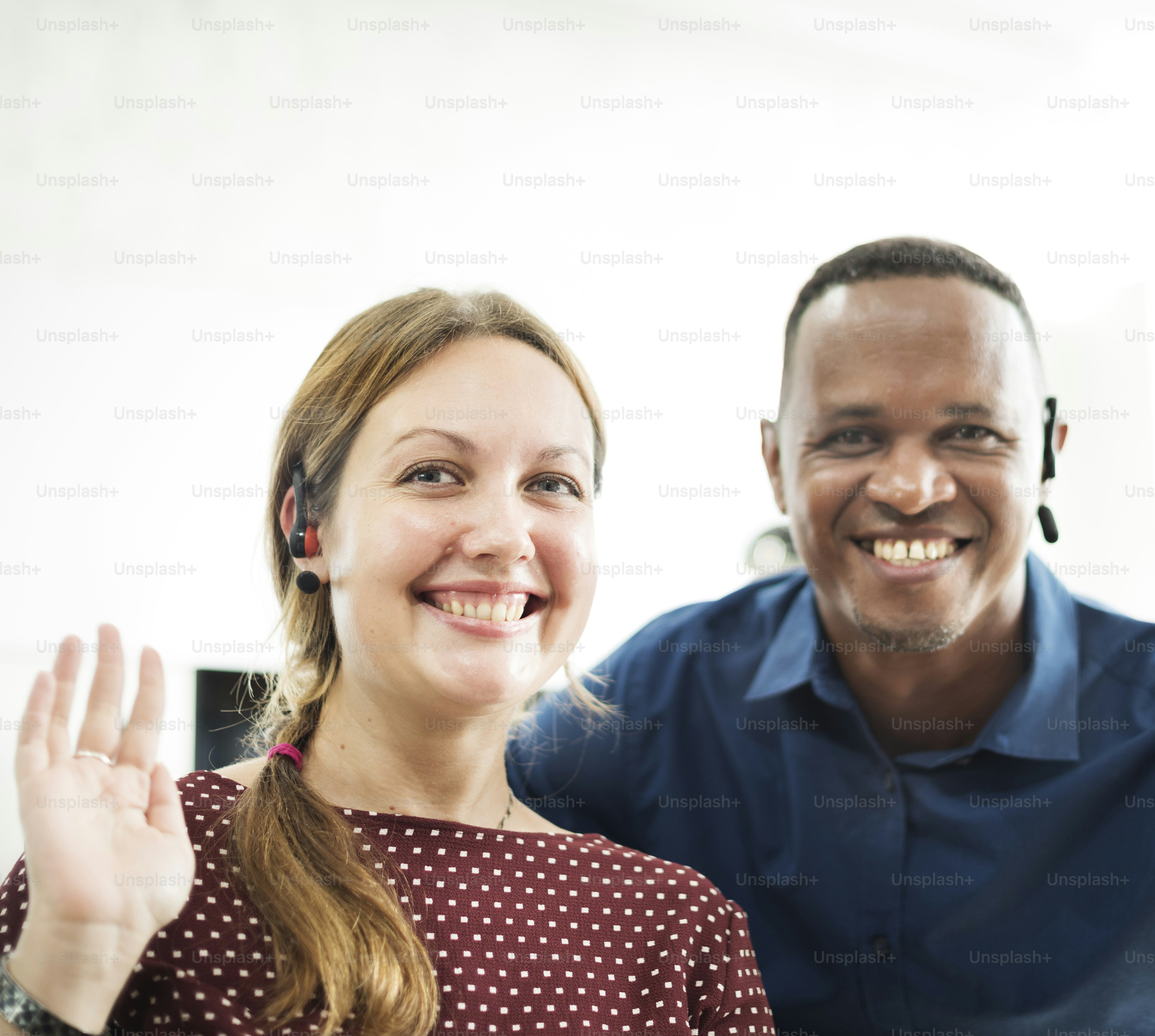 Colleague Friends Smiling Cheerful Workplace Concept