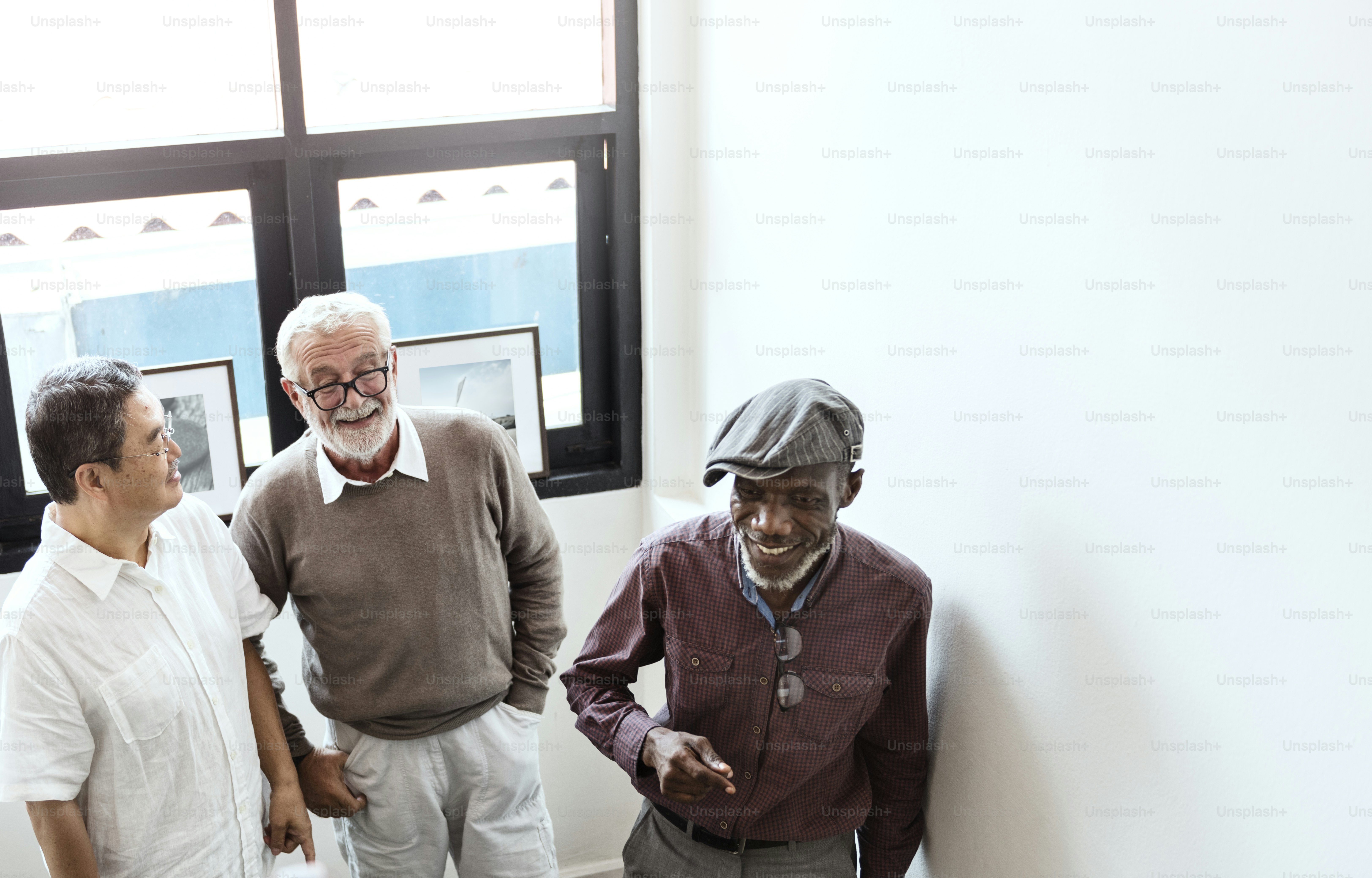 Group Of Senior Retirement Discussion Concept photo – Adults only Image ...