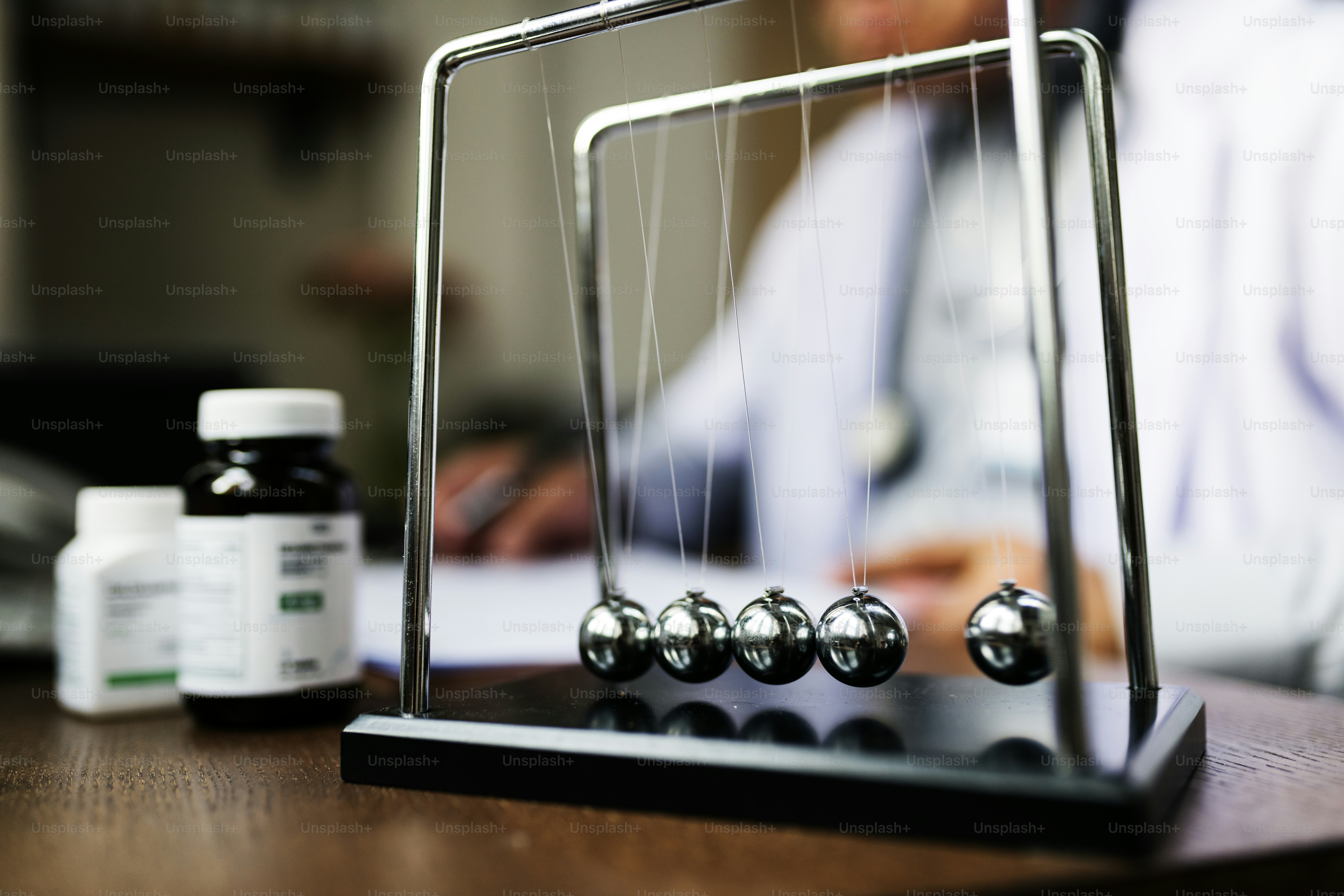 A doctor writing a prescription