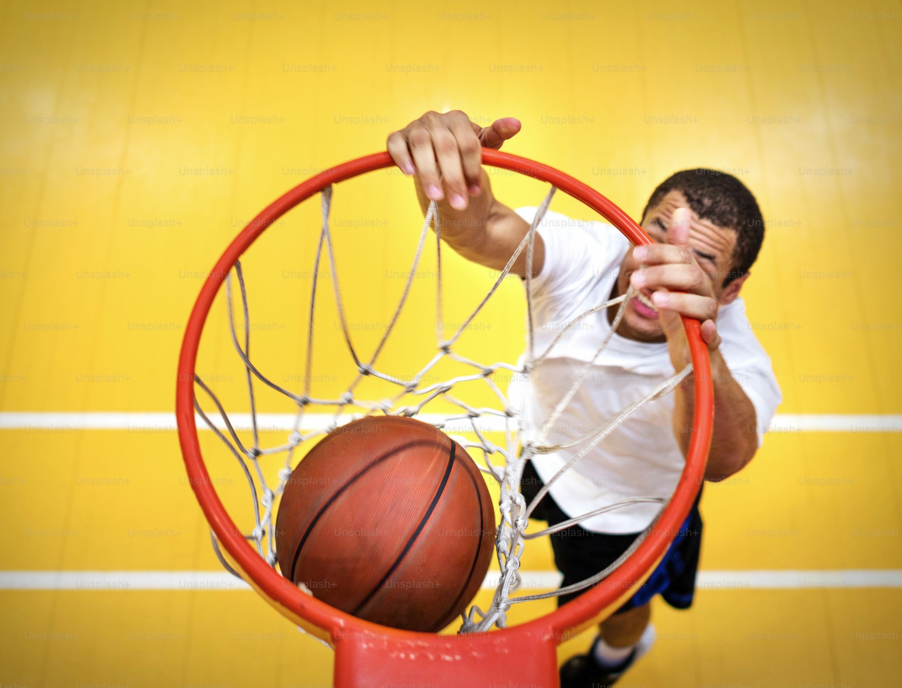 Basketball Bounce Competition Exercise Player Concept