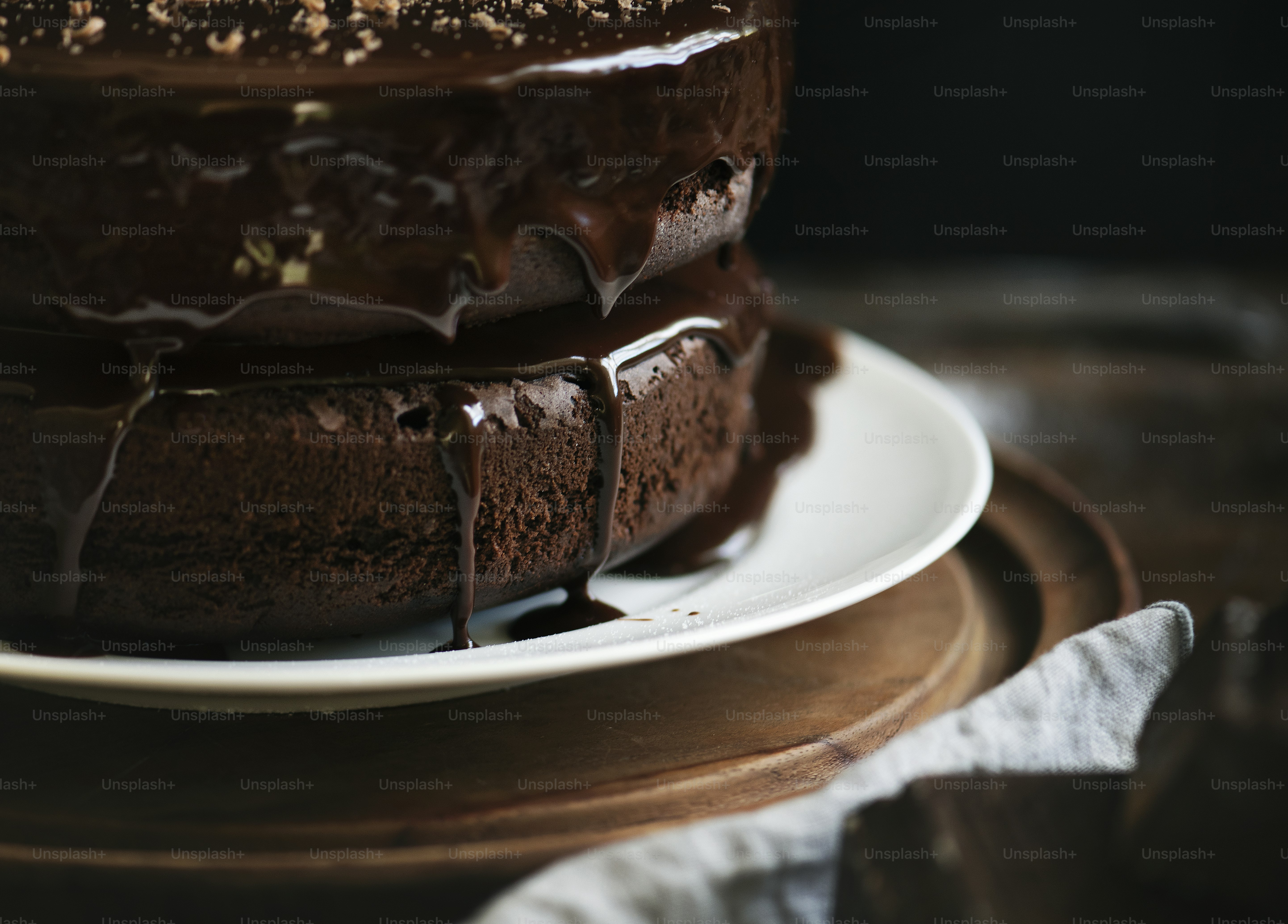 Chocolate cake food photography recipe idea photo – Food Image on Unsplash, image size:3000x2153
