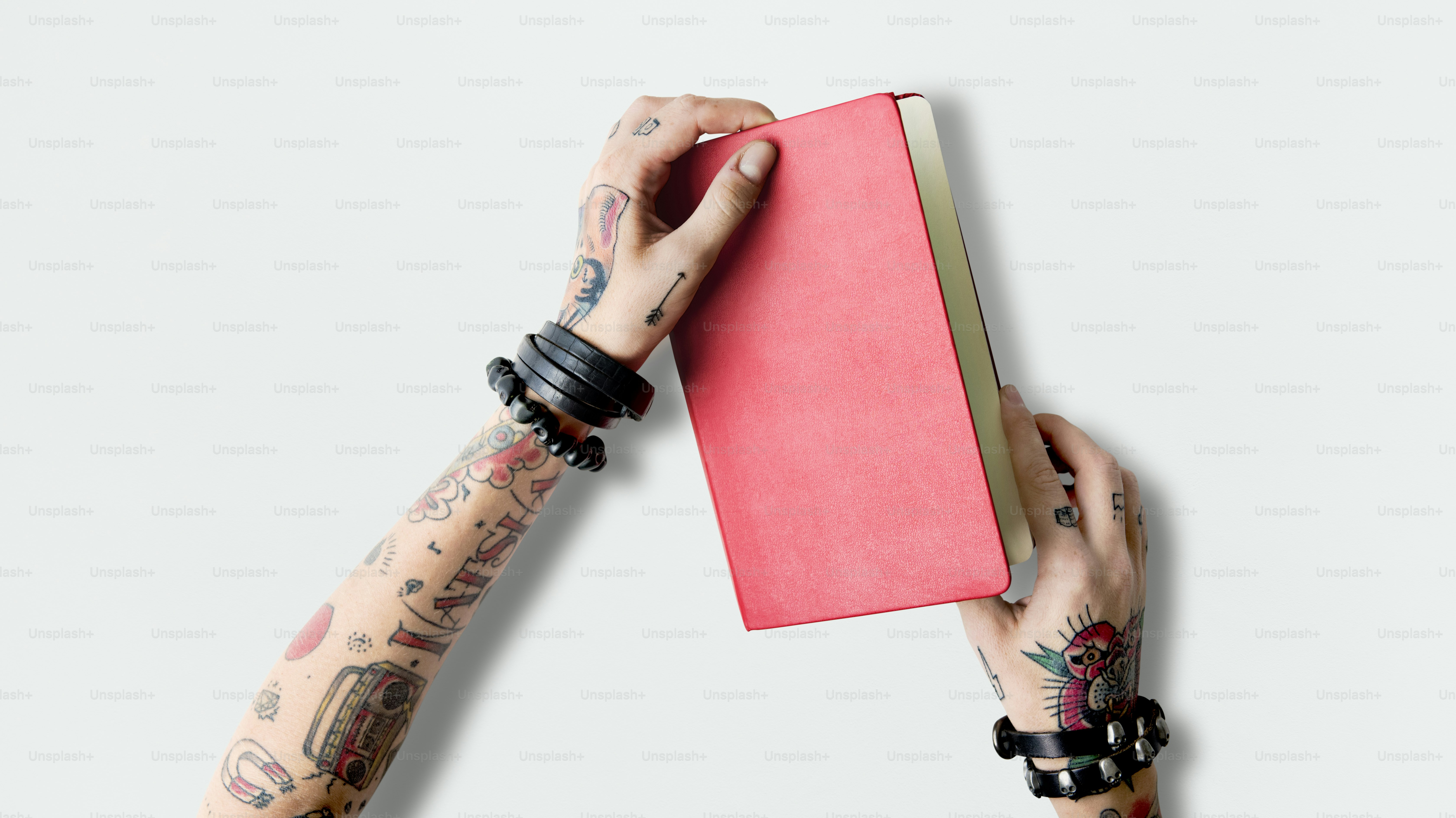 Tattoo Notebook Document Idea Write Organizer Concept