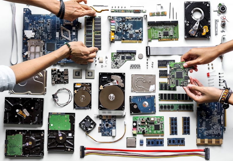 Desktop computer repair technician