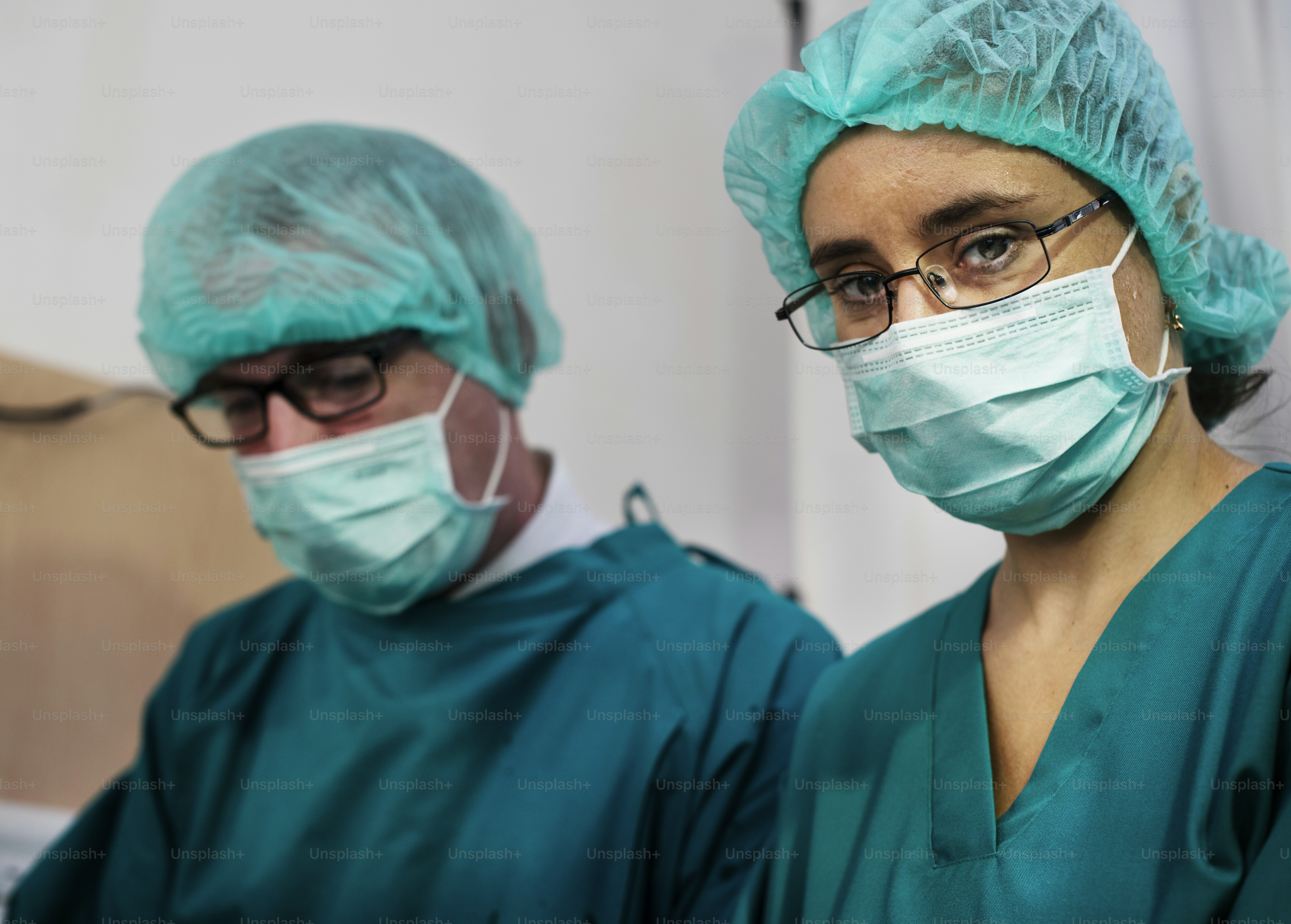 Doctors preparing for an operation