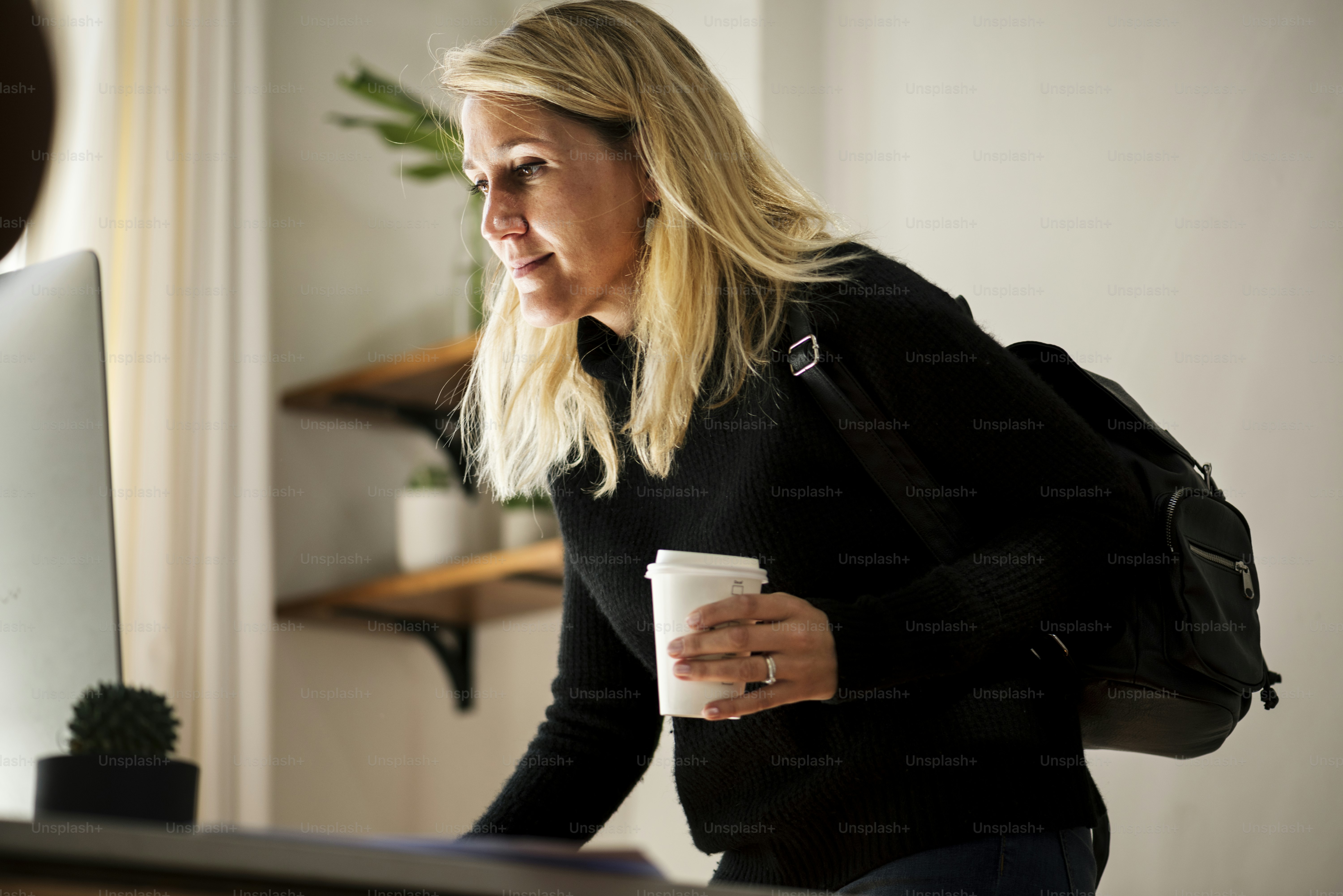 Geschäftsfrau im Amt