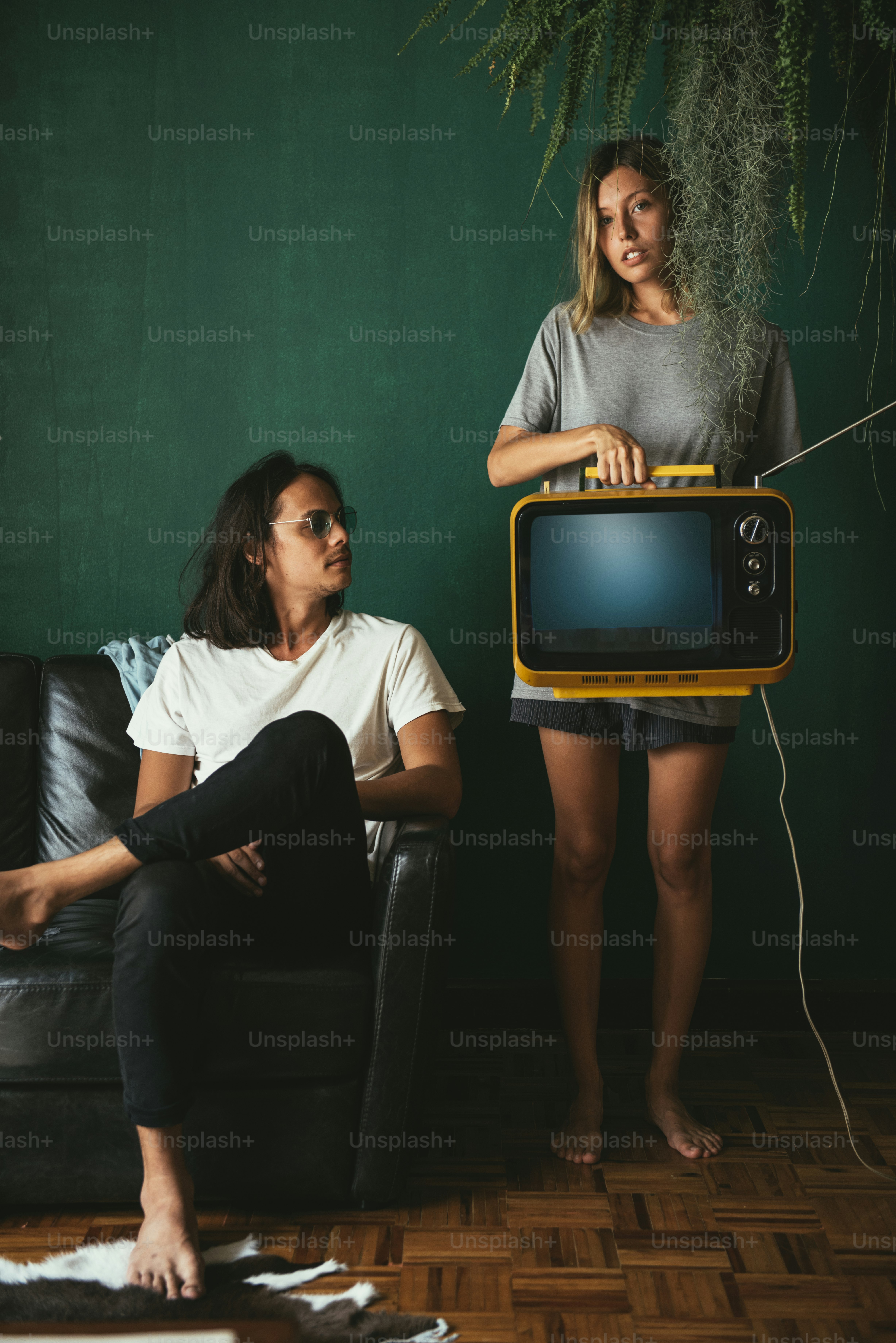 Lovely couple spending quality time together