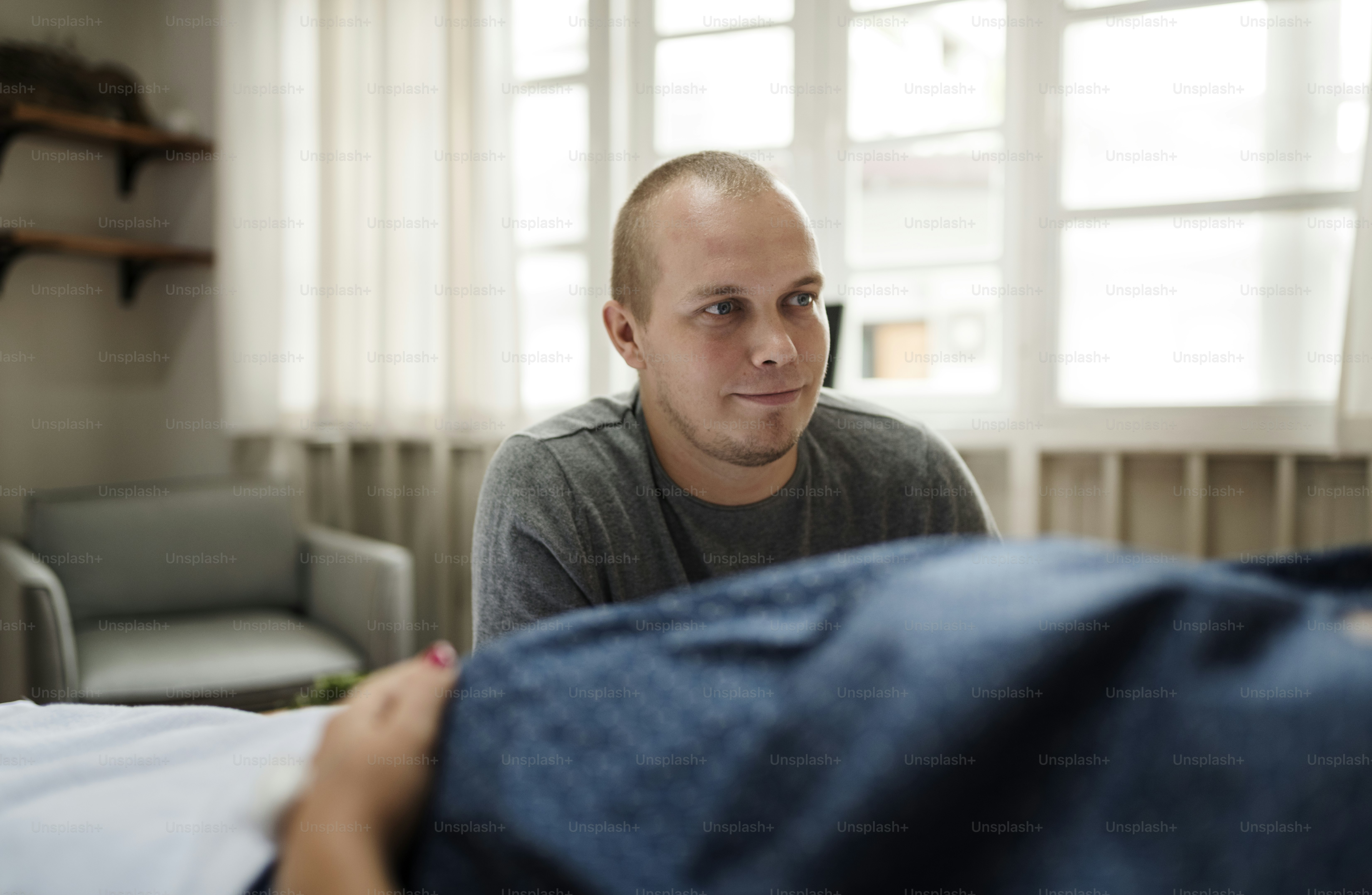 A trimester pregnant woman