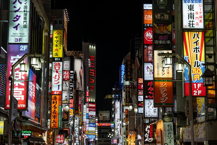 Dotonbori canal Osaka at night
