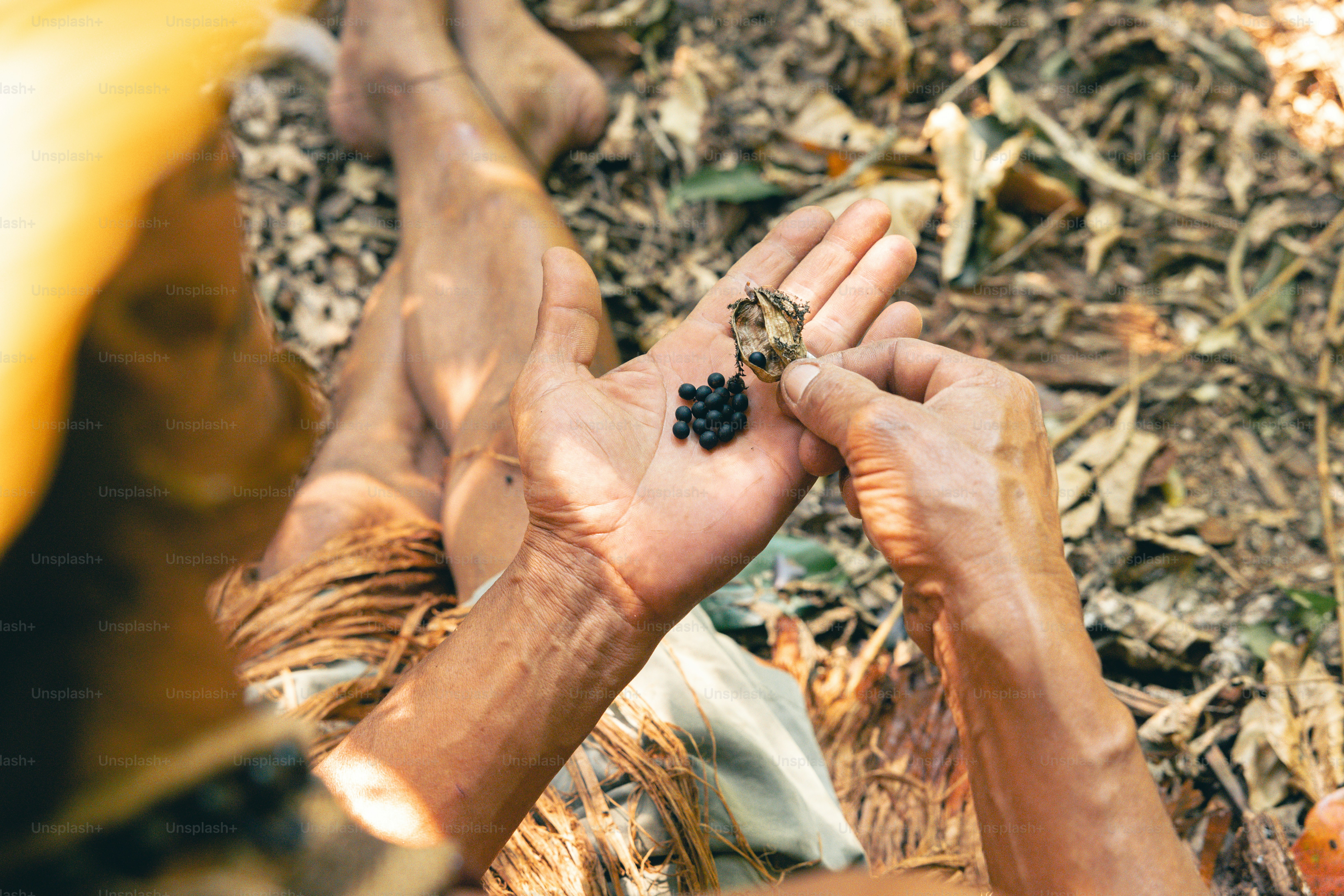 A couple of people that are holding hands