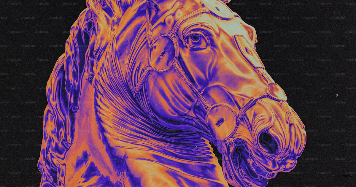 Une Image D un Cheval Avec Un Fond Violet Photo Image De Papier Peint une-image-d-un-cheval-avec-un-fond-violet-photo-image-de-papier-peint