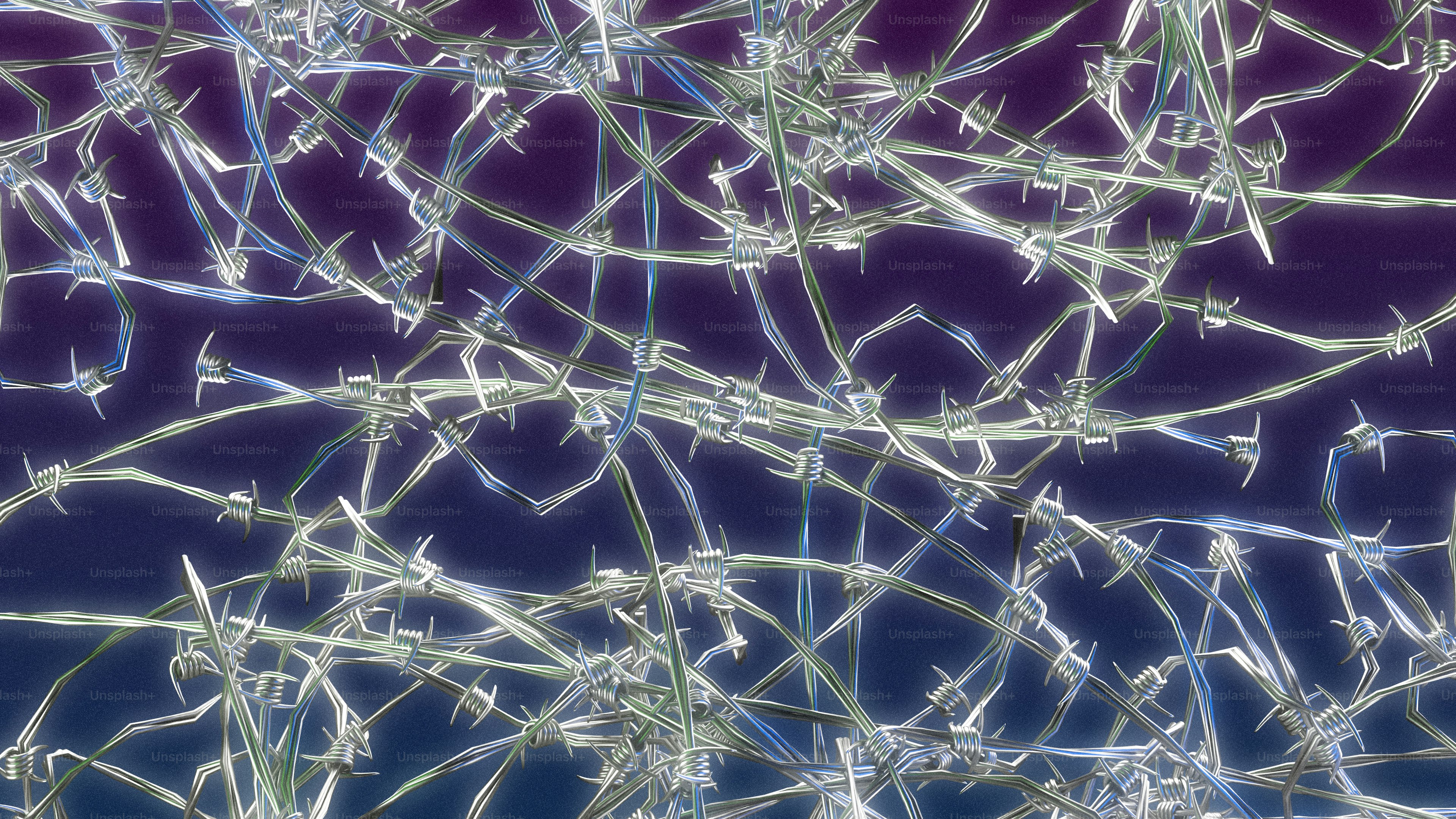 A close up of a bunch of glass