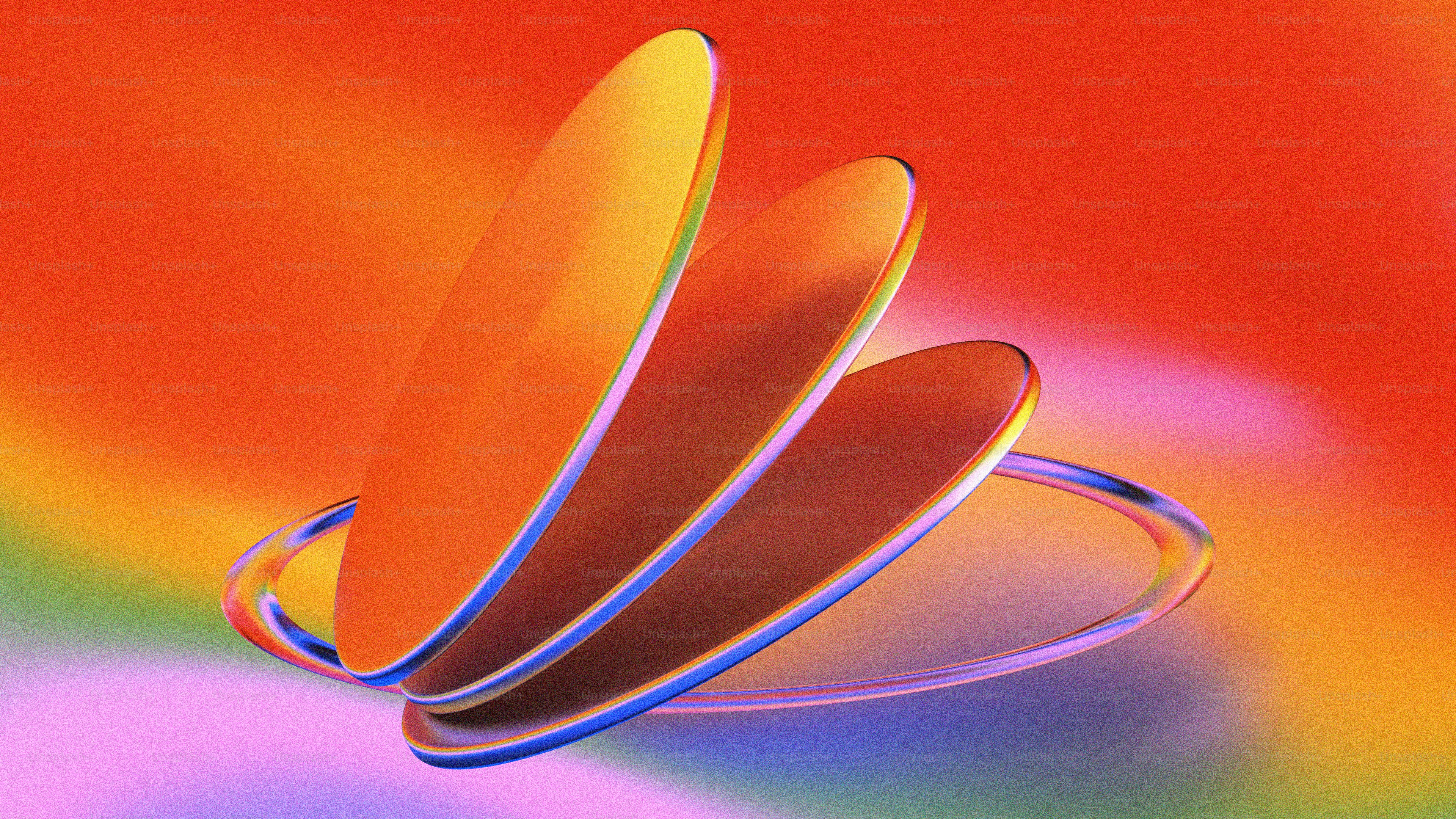 A close up of a flower on a colorful background