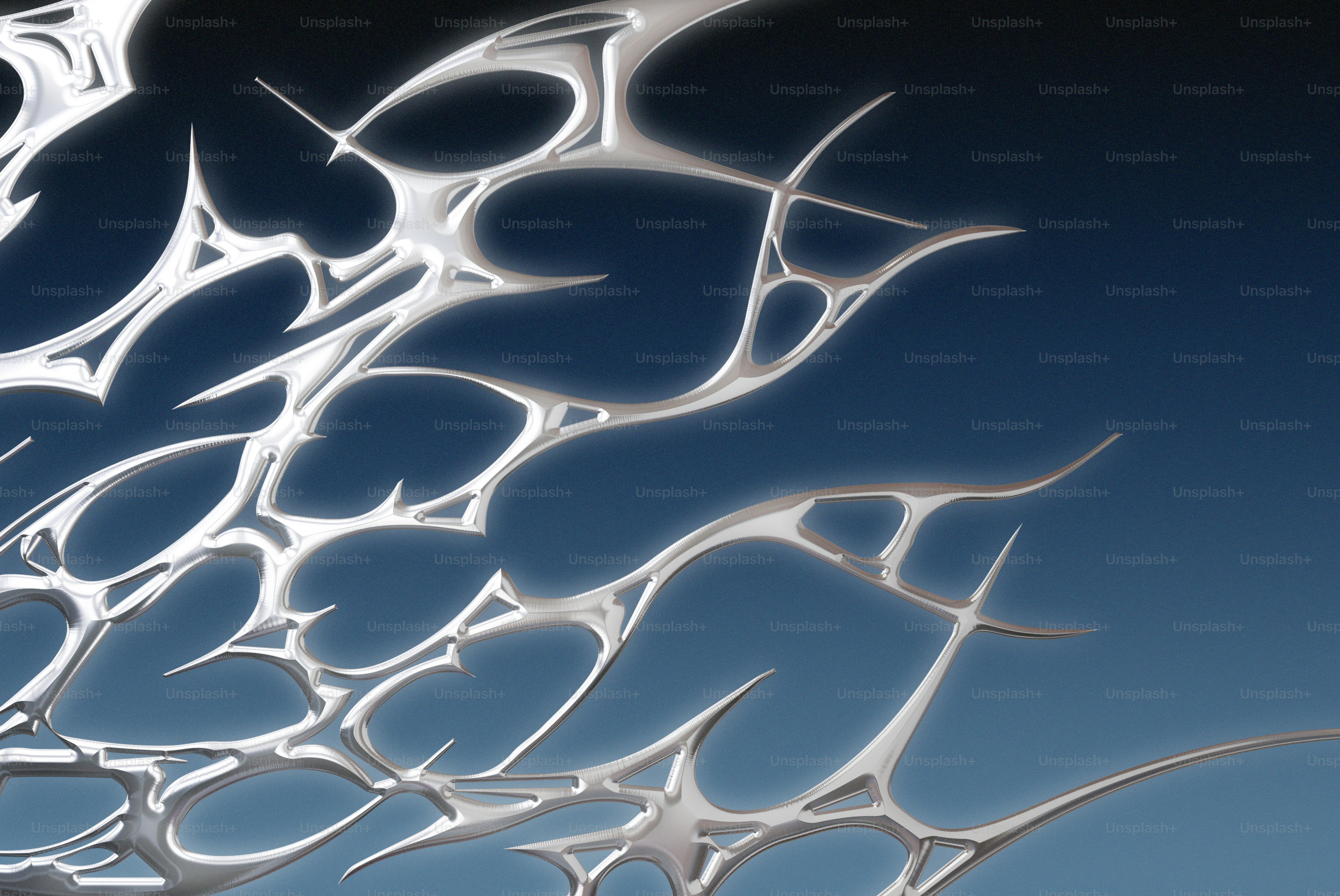 Uma imagem gerada por computador de um design abstrato