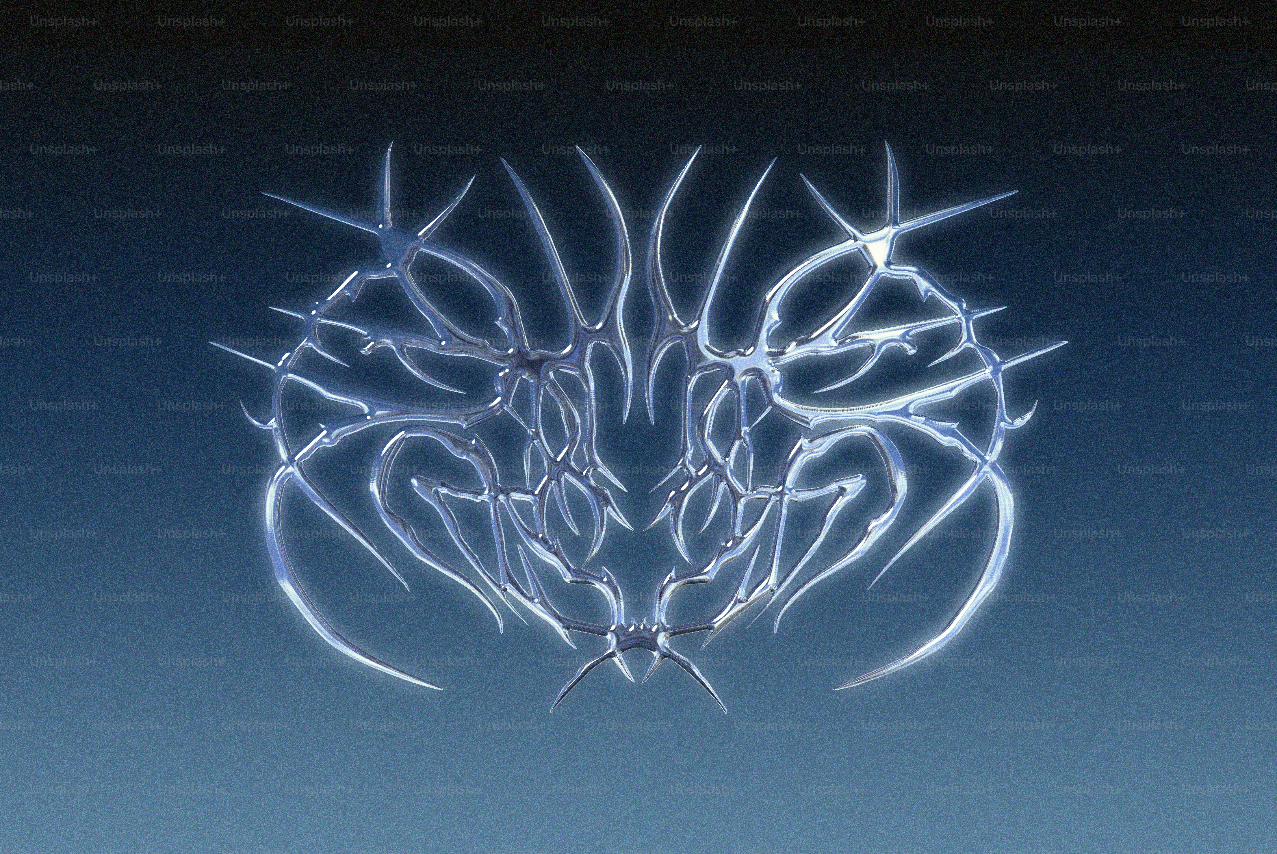 A picture of a blue sky with white swirls