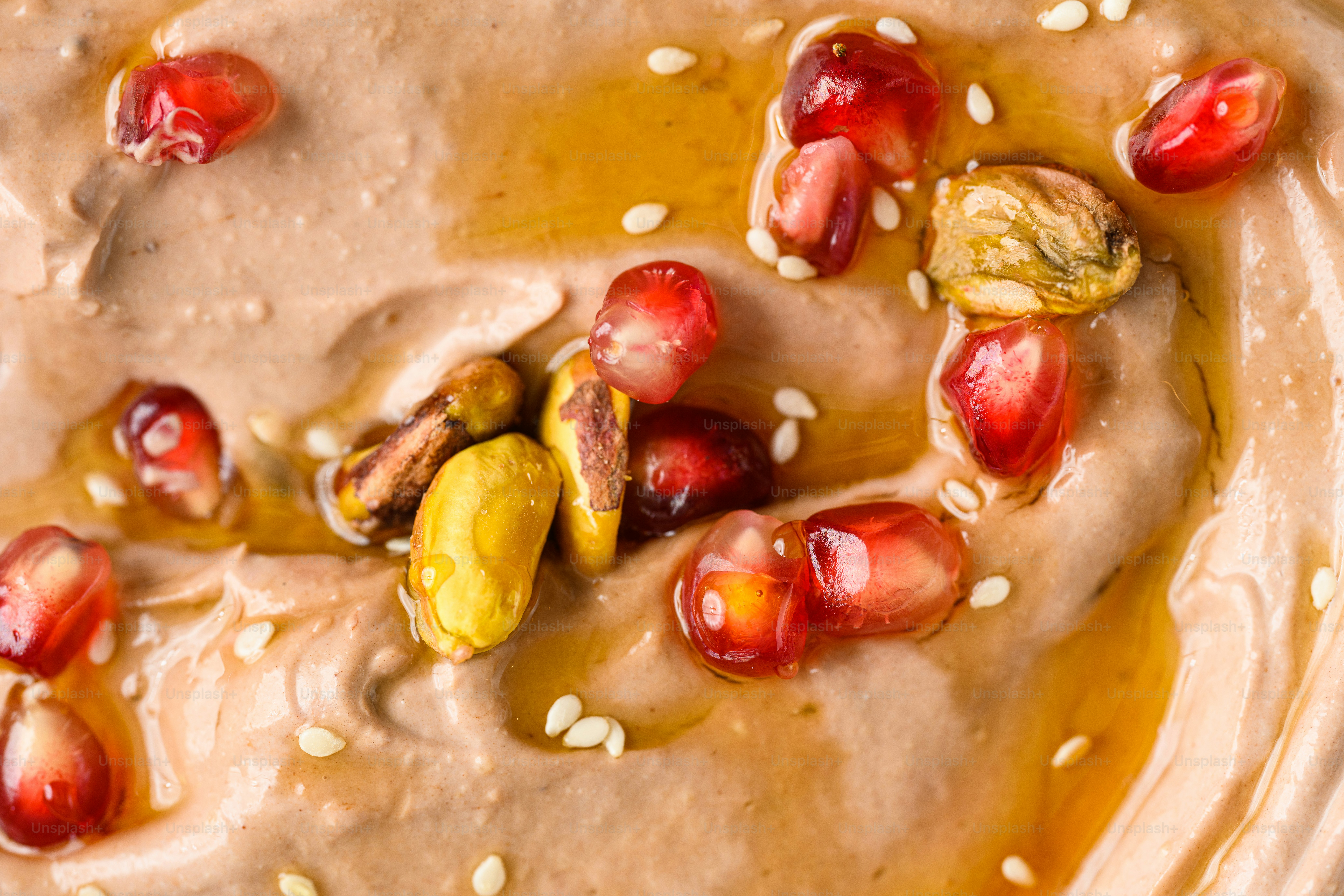 A close up of a bowl of food with nuts