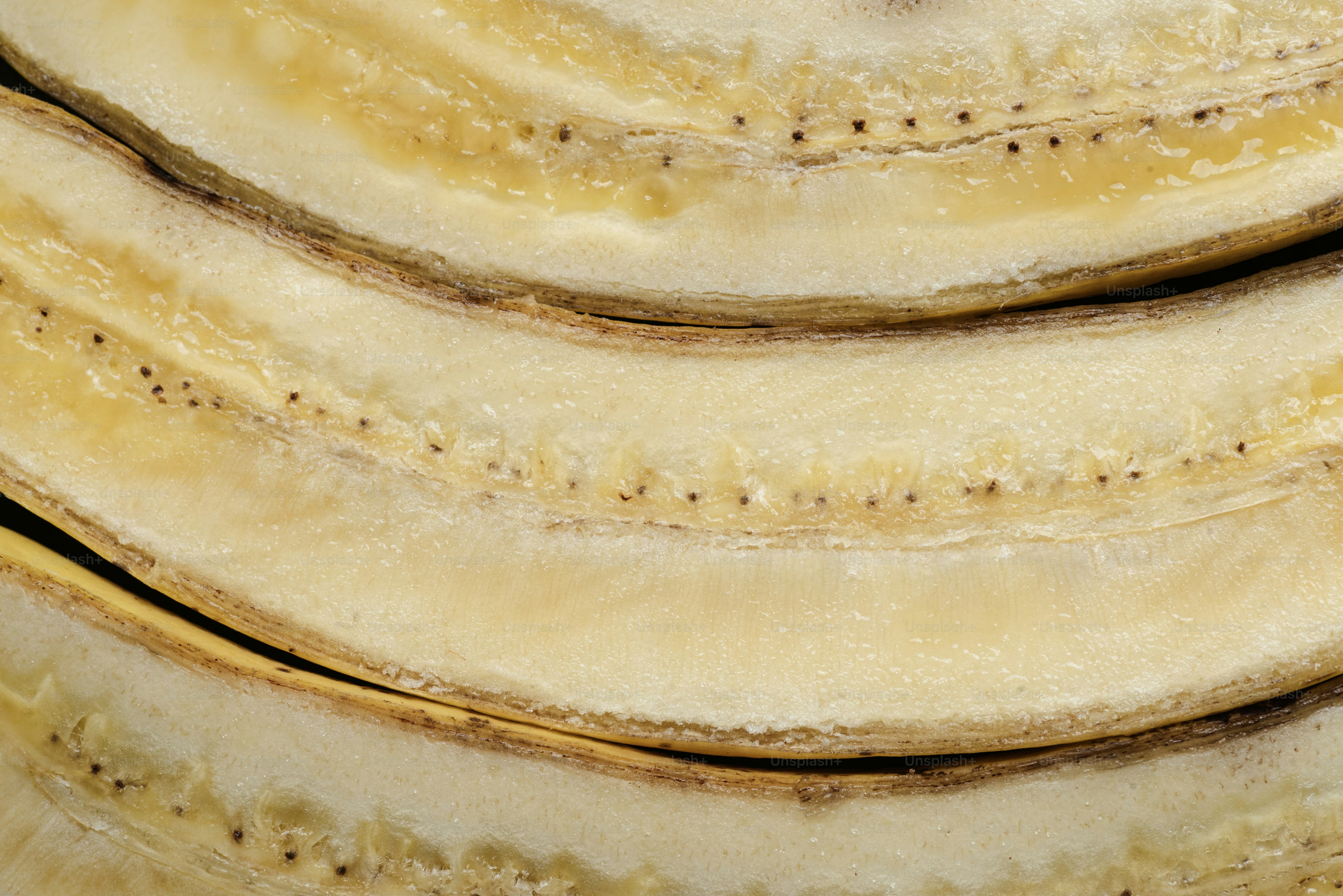 Um close up de um cacho de bananas