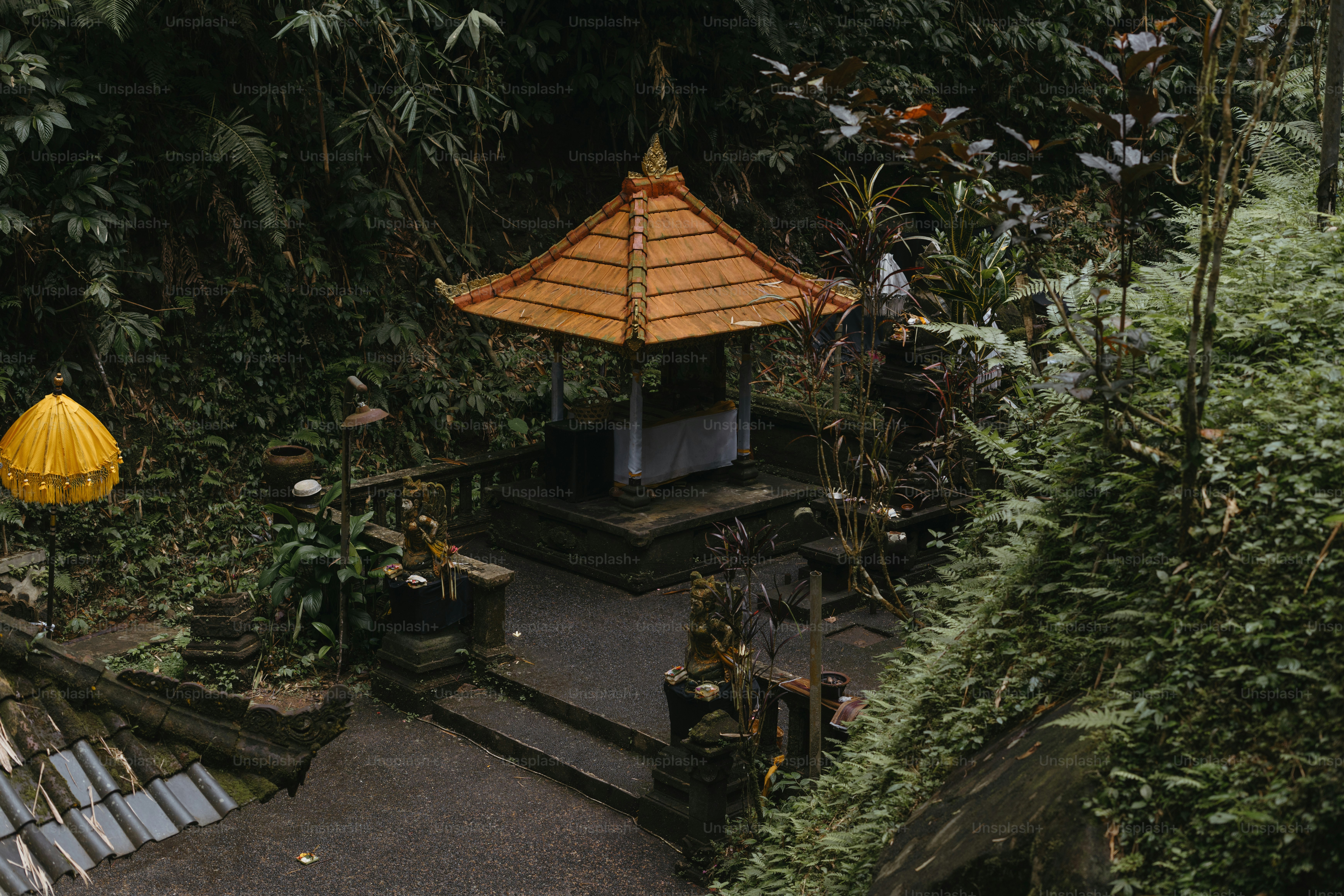 Balinese Hindu temple hidden in the jungles