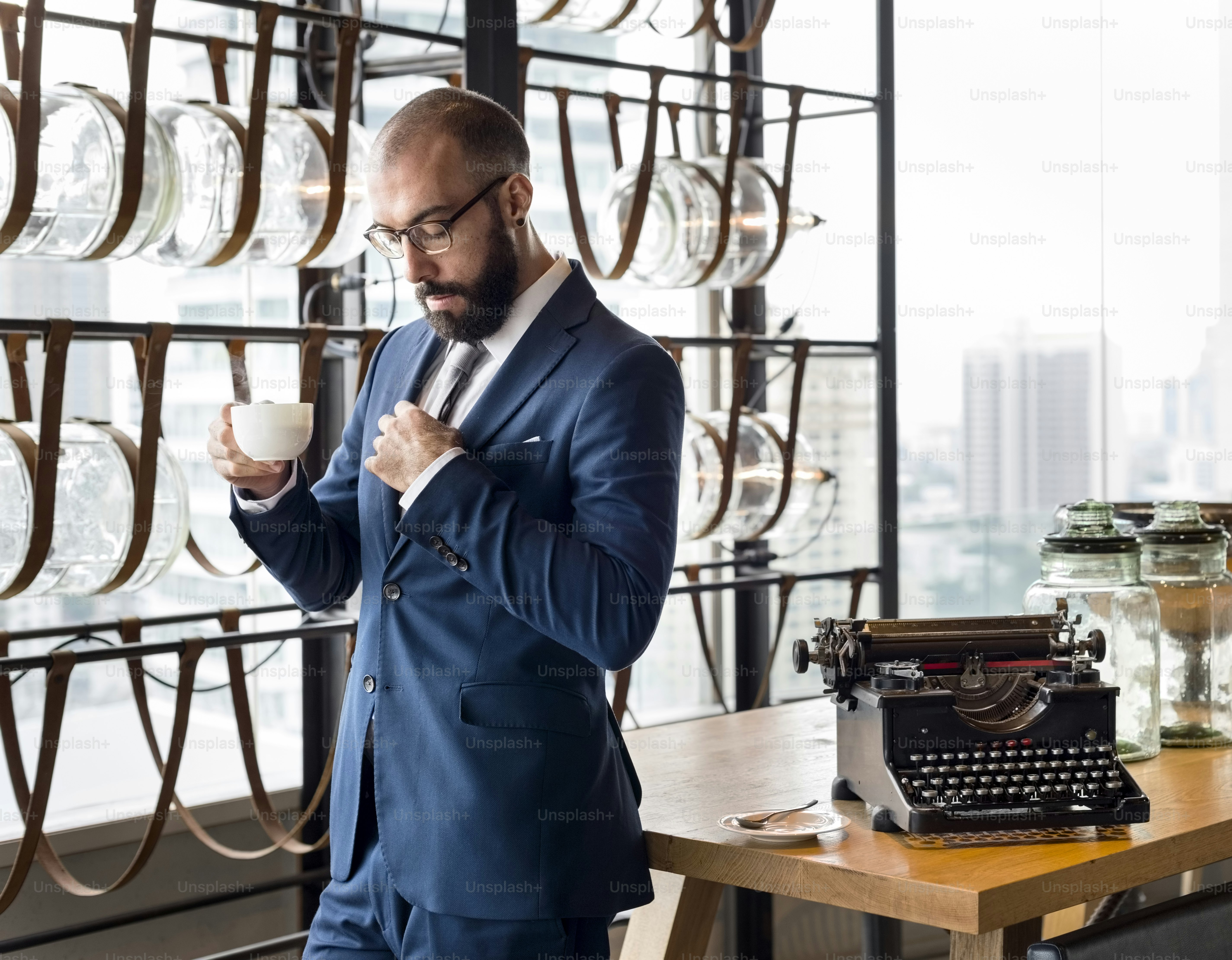 Business Person Work Indoors Concept