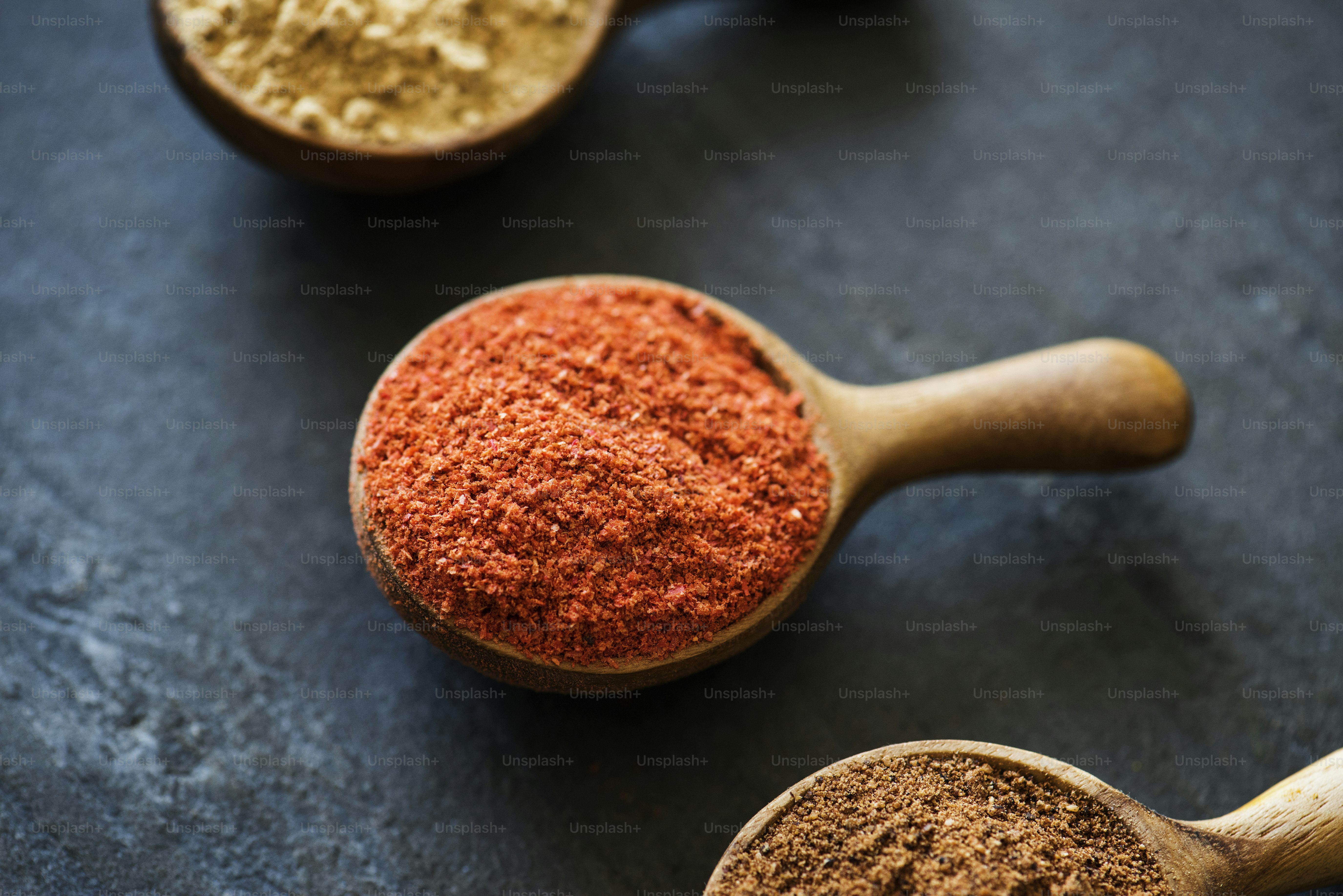 Closeup of mixed spice powder