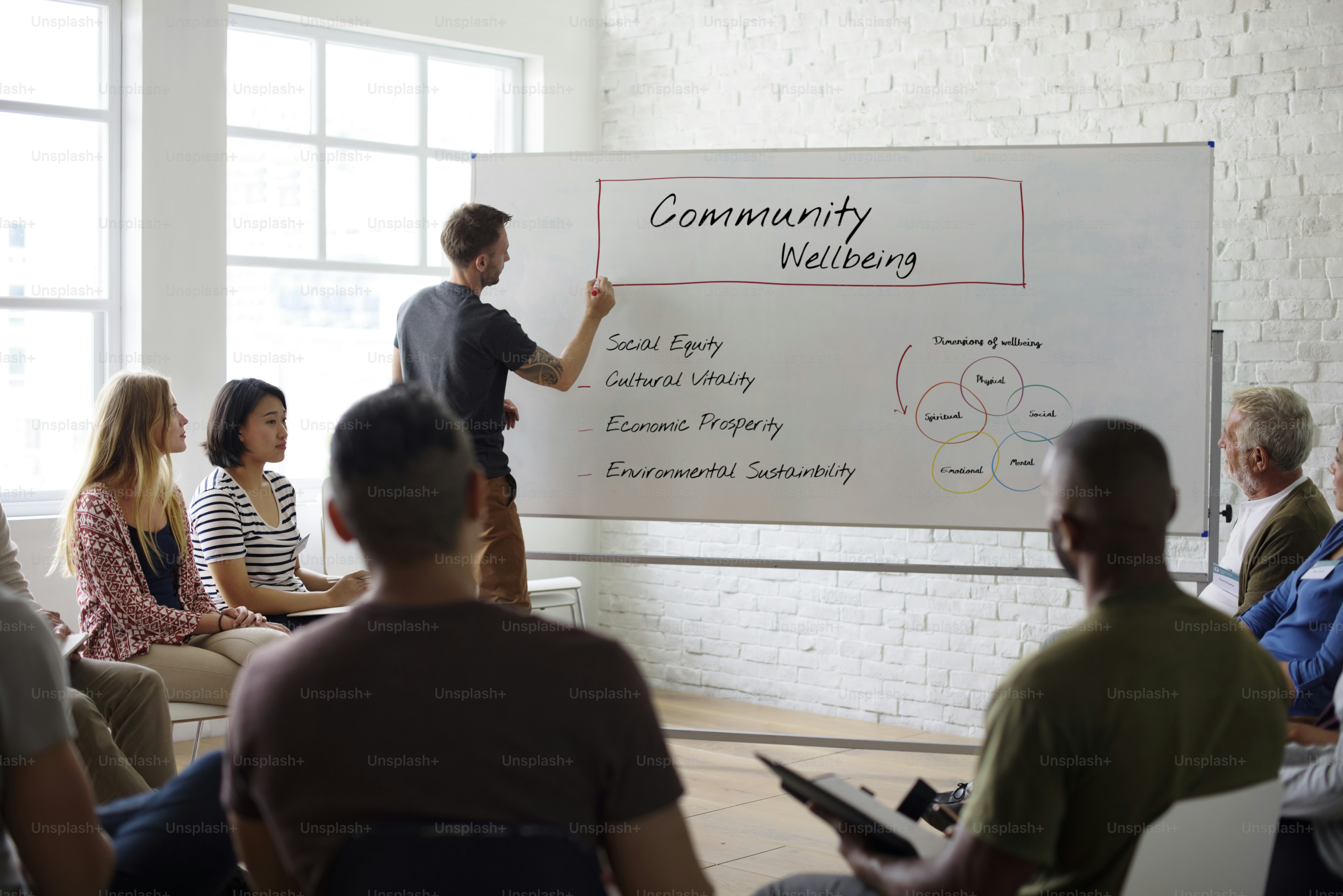Concepto de Encuentro de Seminario de Networking