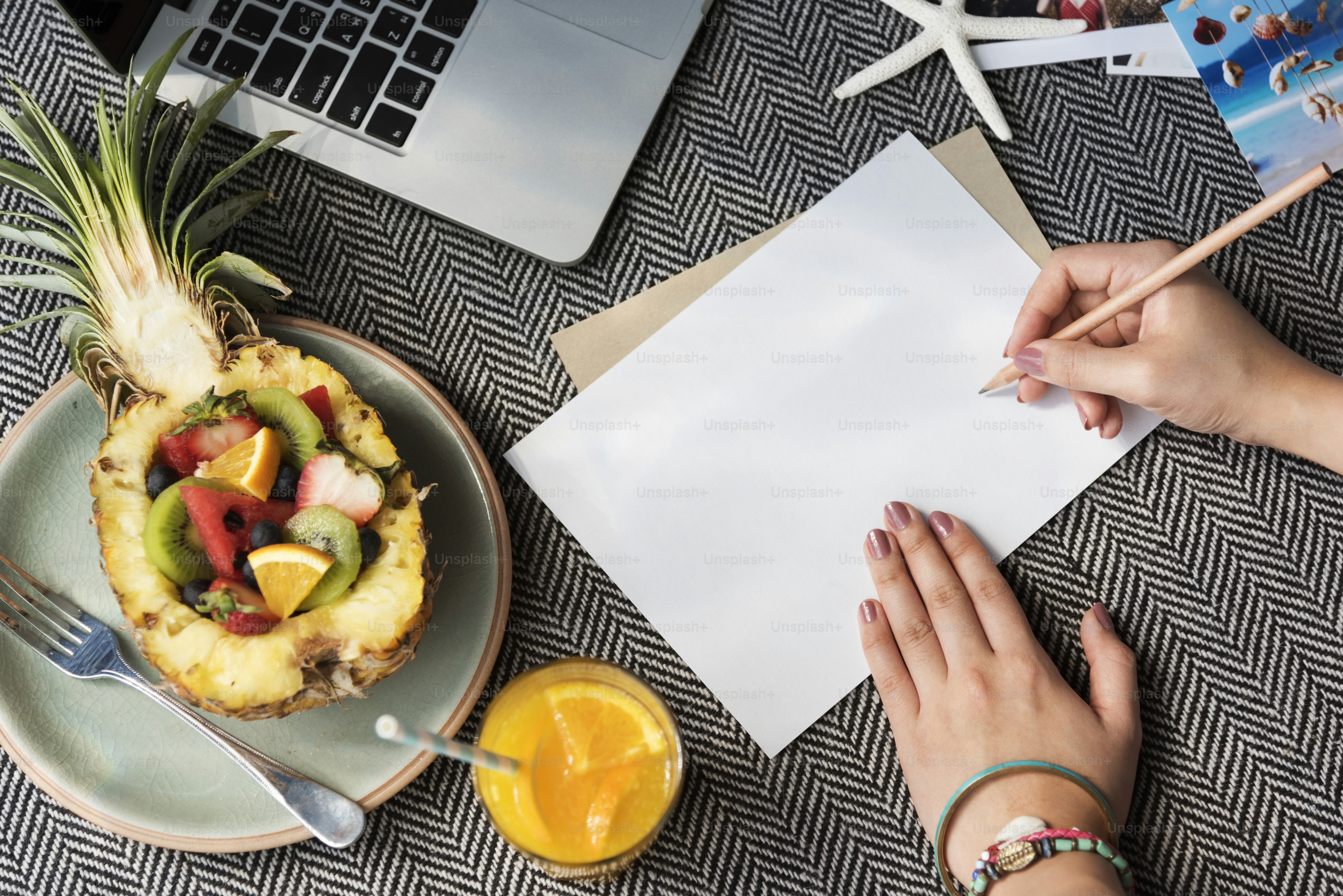 Mockup Copyspace Writing Postcard Travel Concept