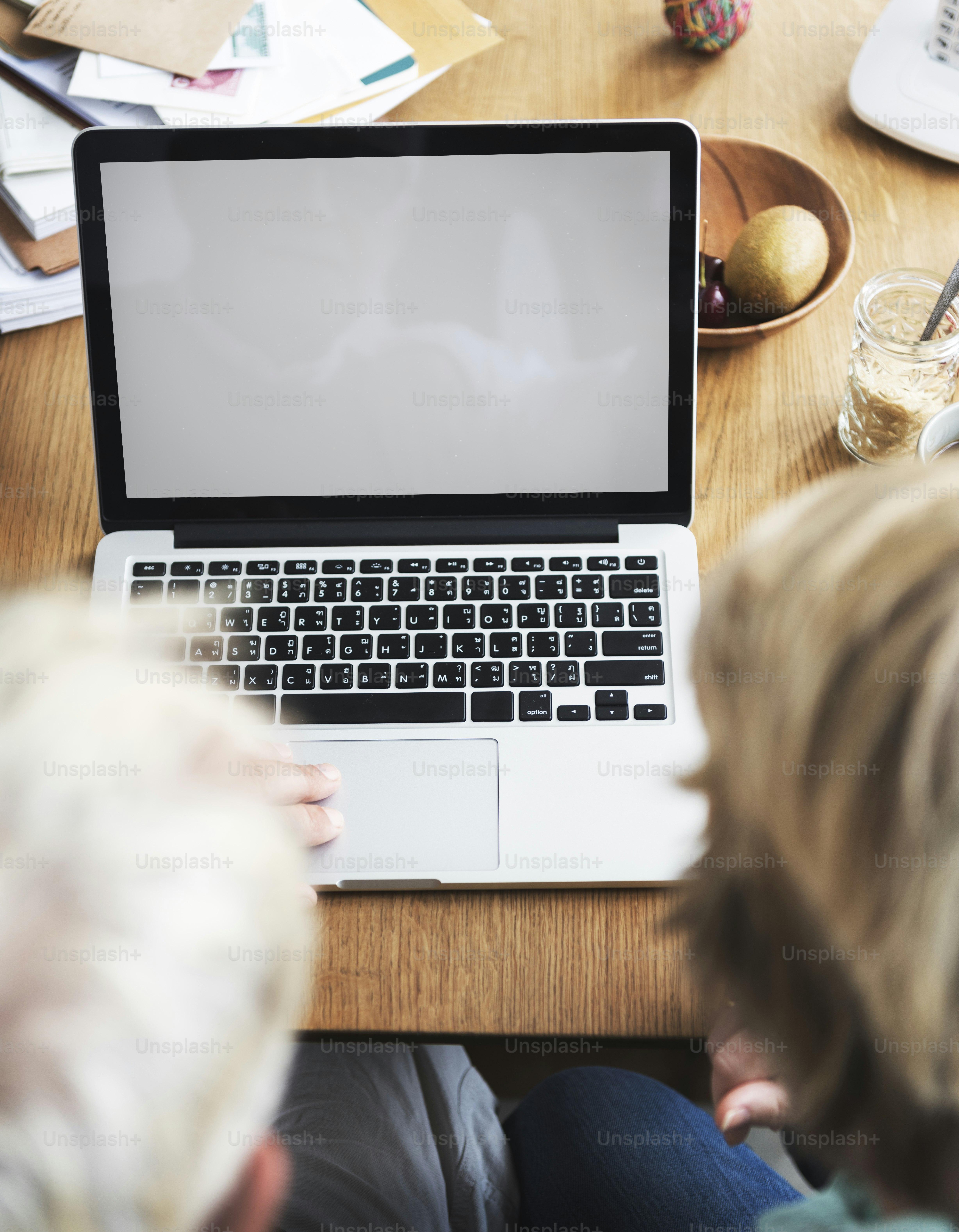 Workspace Laptop Technology Copy Space Concept