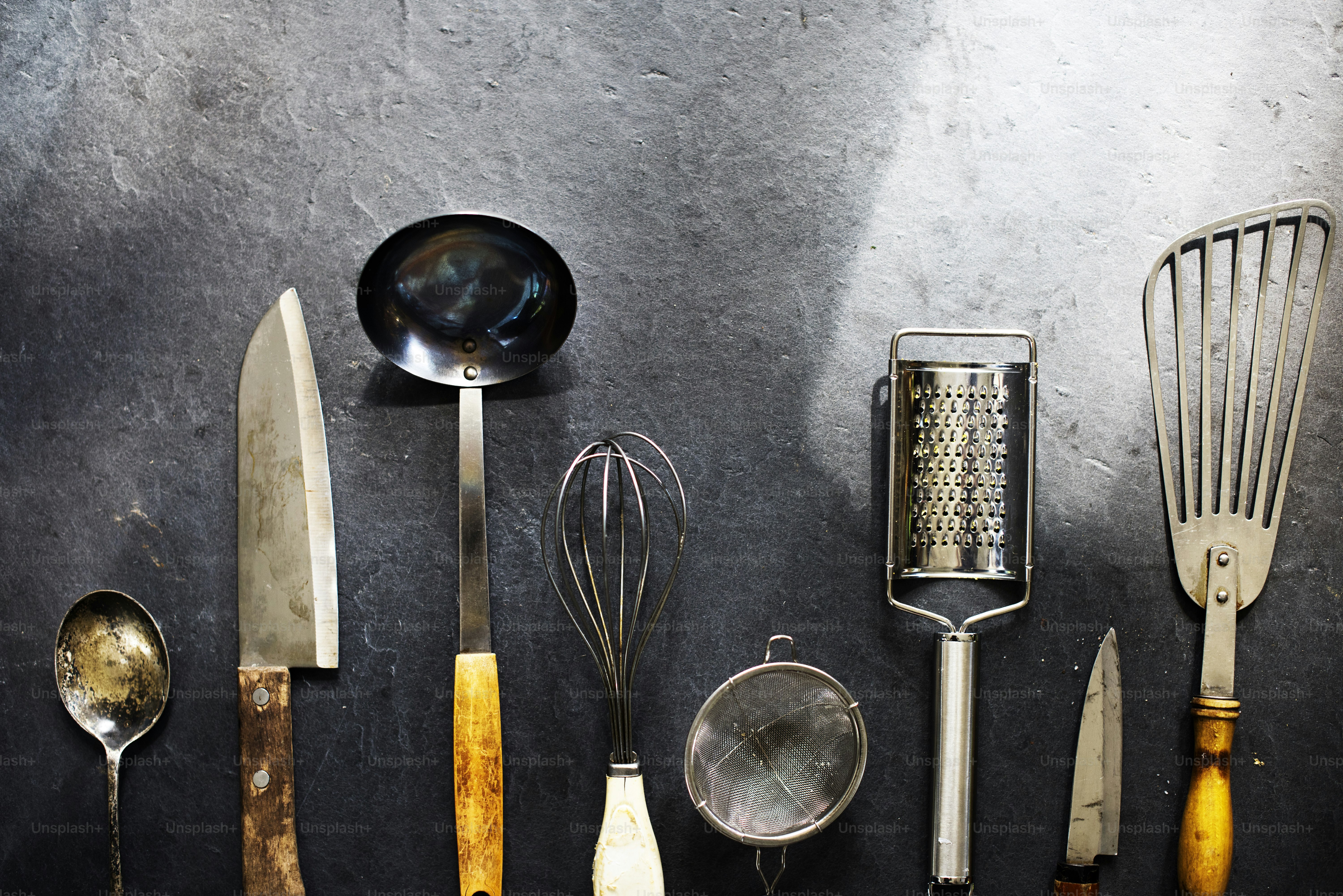 Different kind of utensil kitchenwear