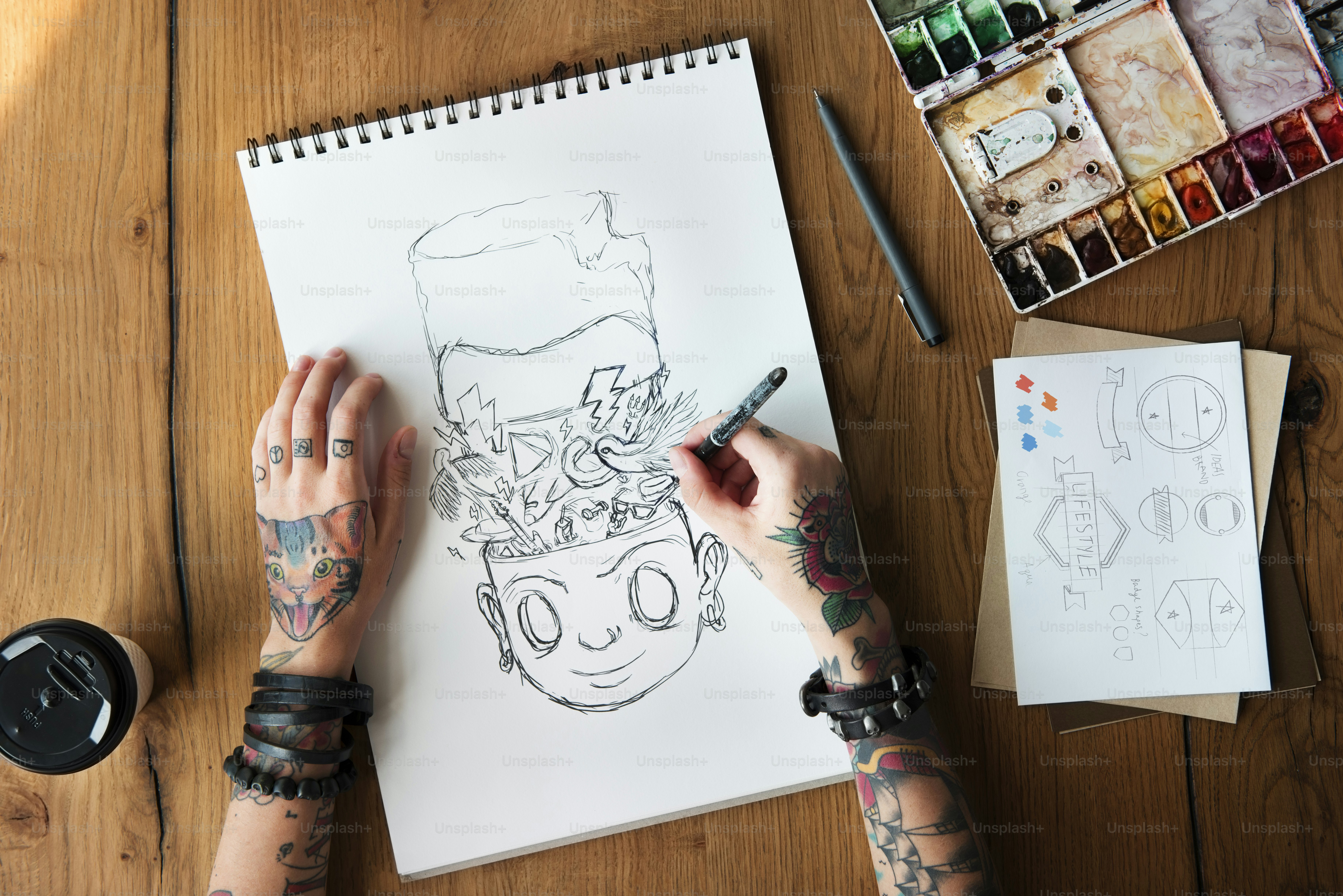 Tattoo Woman Creative Ideas Design Inspiration Concept